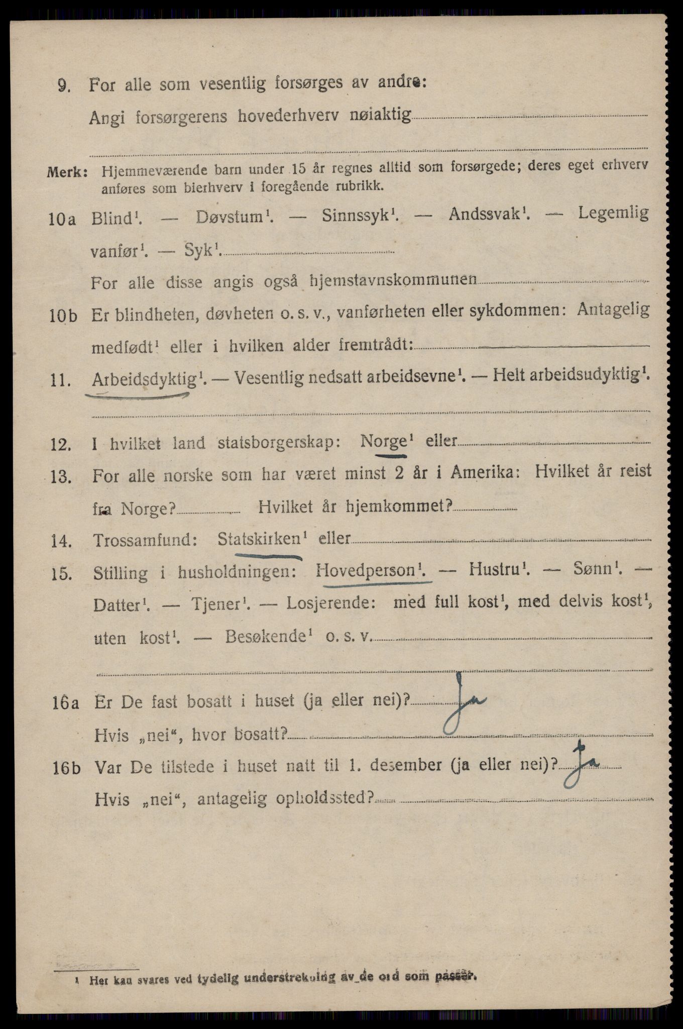 SAST, Folketelling 1920 for 1126 Hetland herred, 1920, s. 11148
