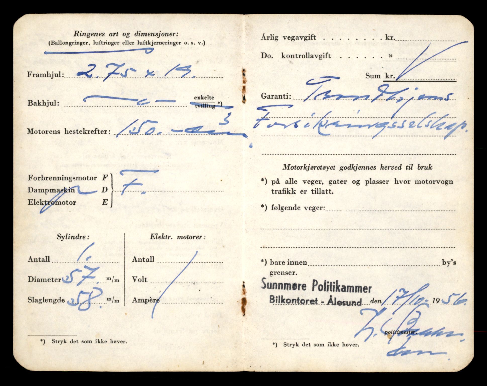 Møre og Romsdal vegkontor - Ålesund trafikkstasjon, AV/SAT-A-4099/F/Fe/L0040: Registreringskort for kjøretøy T 13531 - T 13709, 1927-1998, s. 778