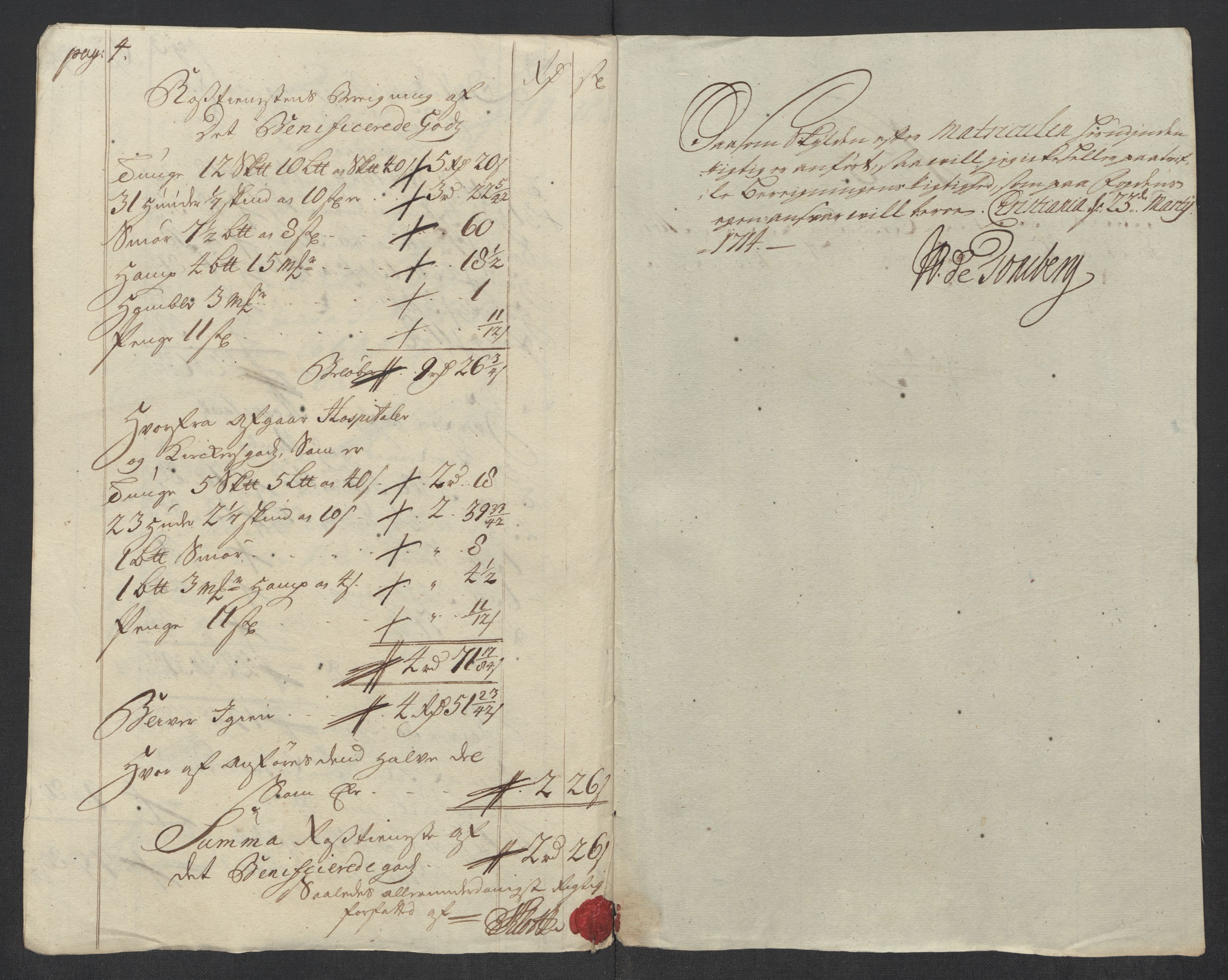 Rentekammeret inntil 1814, Reviderte regnskaper, Fogderegnskap, AV/RA-EA-4092/R24/L1588: Fogderegnskap Numedal og Sandsvær, 1713, s. 252