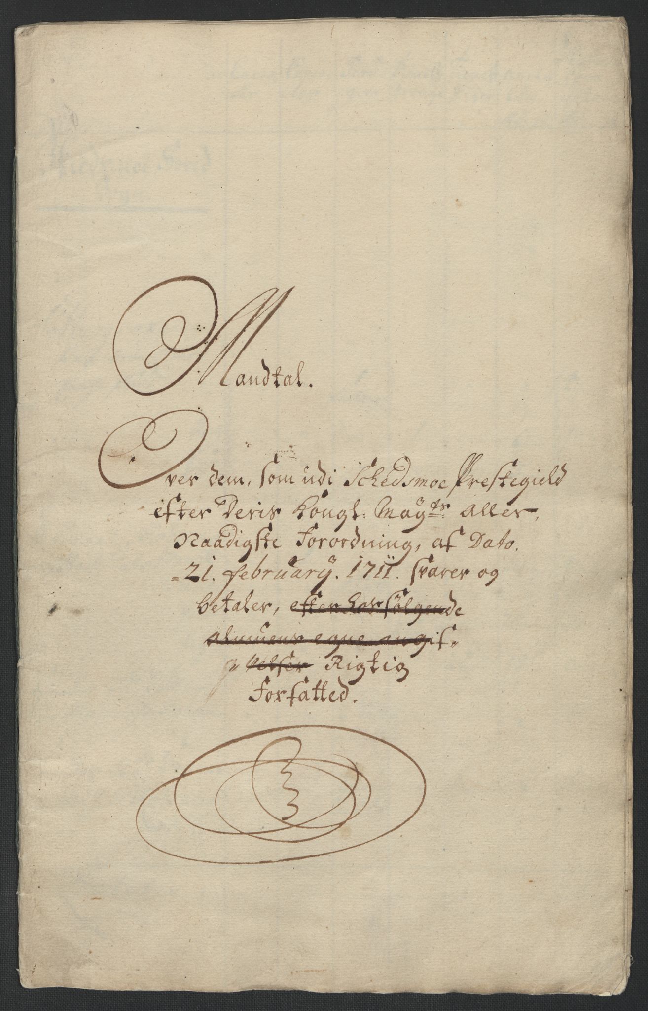 Rentekammeret inntil 1814, Reviderte regnskaper, Fogderegnskap, RA/EA-4092/R11/L0593: Fogderegnskap Nedre Romerike, 1711, s. 130
