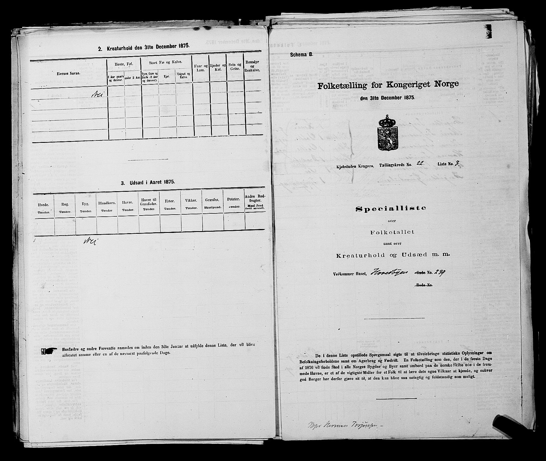 SAKO, Folketelling 1875 for 0801P Kragerø prestegjeld, 1875, s. 471