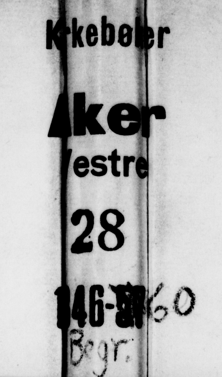 Aker prestekontor kirkebøker, SAO/A-10861/G/L0012: Klokkerbok nr. 12, 1846-1860
