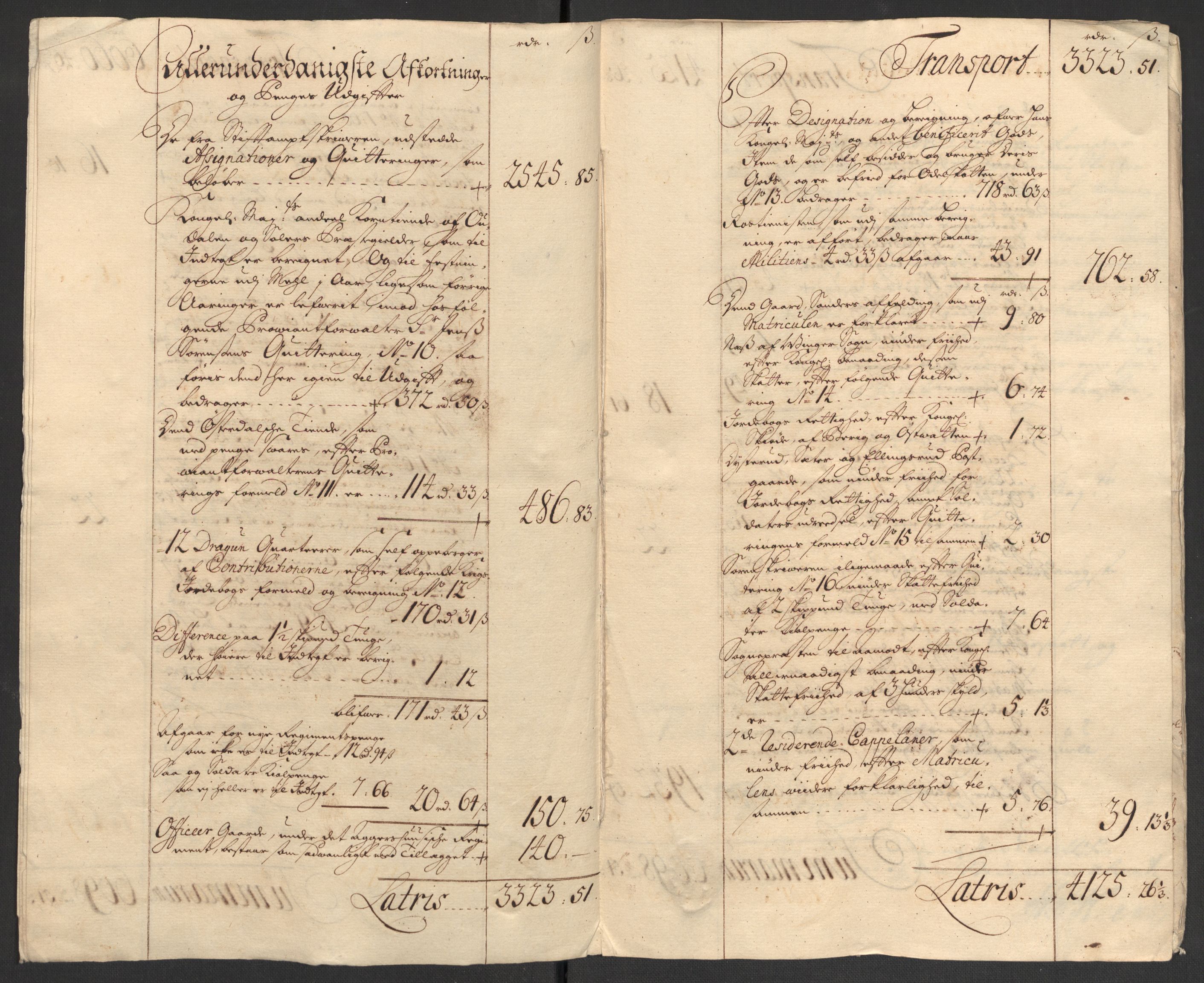 Rentekammeret inntil 1814, Reviderte regnskaper, Fogderegnskap, AV/RA-EA-4092/R13/L0844: Fogderegnskap Solør, Odal og Østerdal, 1707, s. 7