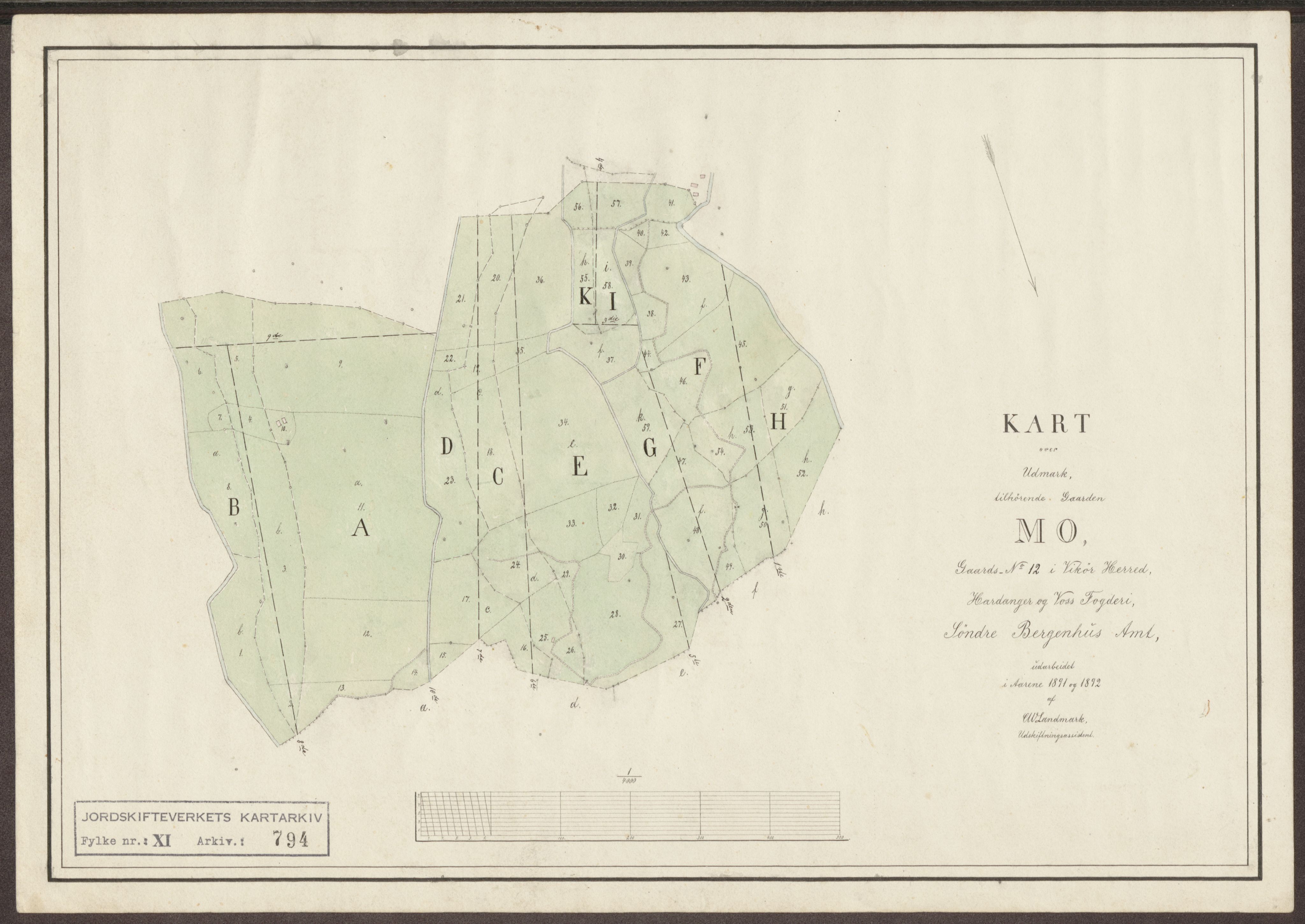 Jordskifteverkets kartarkiv, RA/S-3929/T, 1859-1988, s. 924