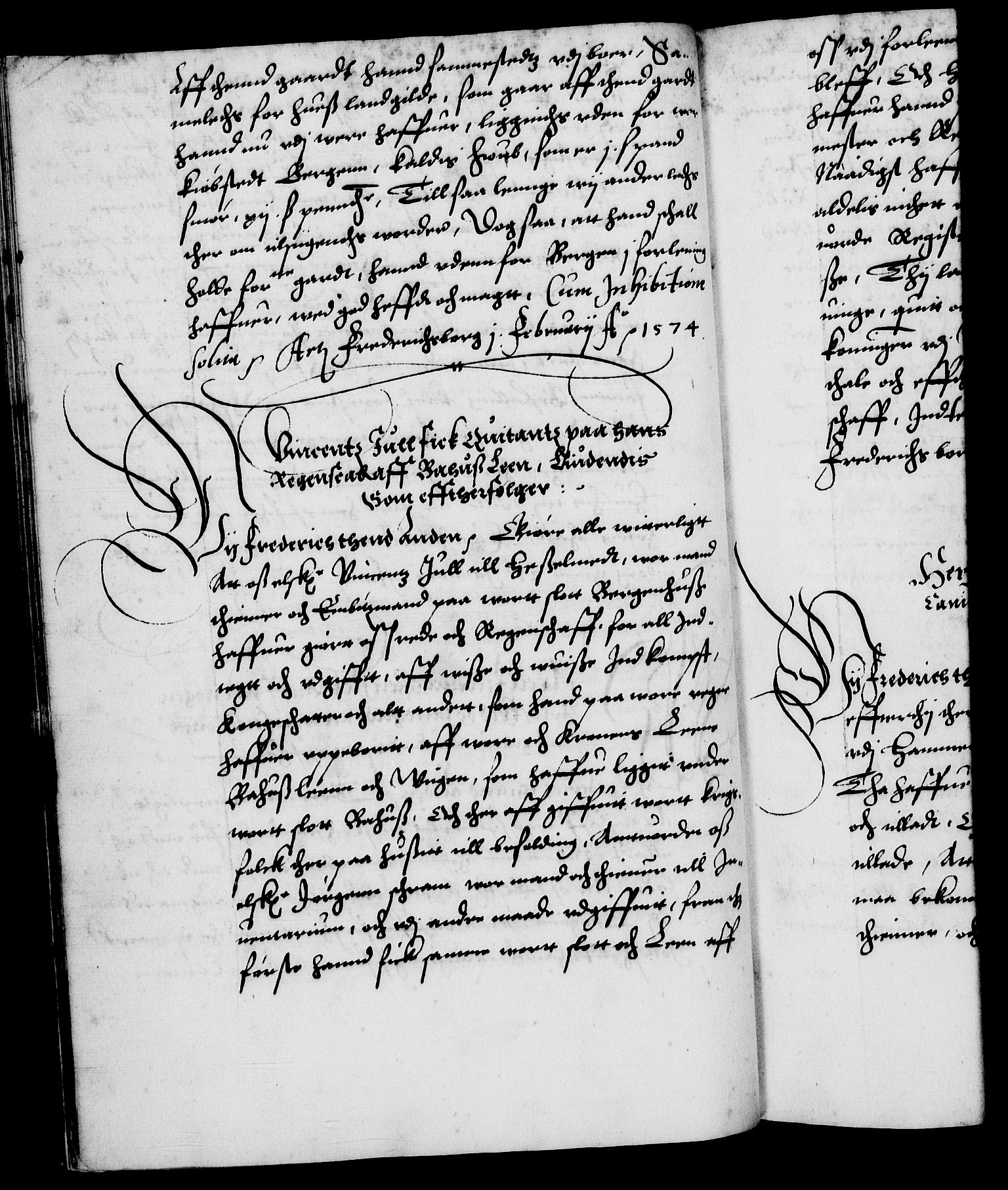 Danske Kanselli 1572-1799, RA/EA-3023/F/Fc/Fca/Fcaa/L0001: Norske registre (mikrofilm), 1572-1588, s. 66b