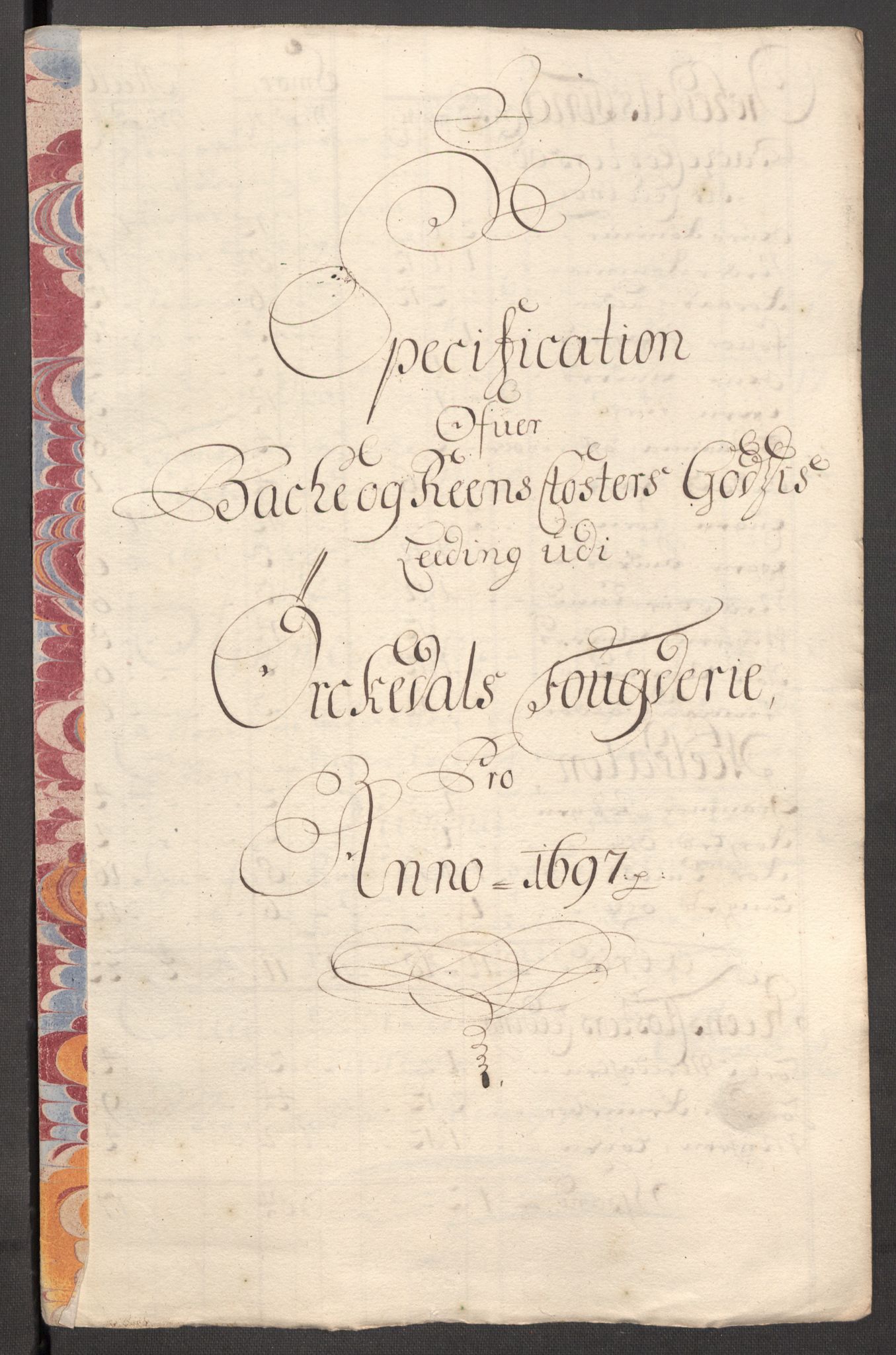 Rentekammeret inntil 1814, Reviderte regnskaper, Fogderegnskap, AV/RA-EA-4092/R60/L3947: Fogderegnskap Orkdal og Gauldal, 1697, s. 211