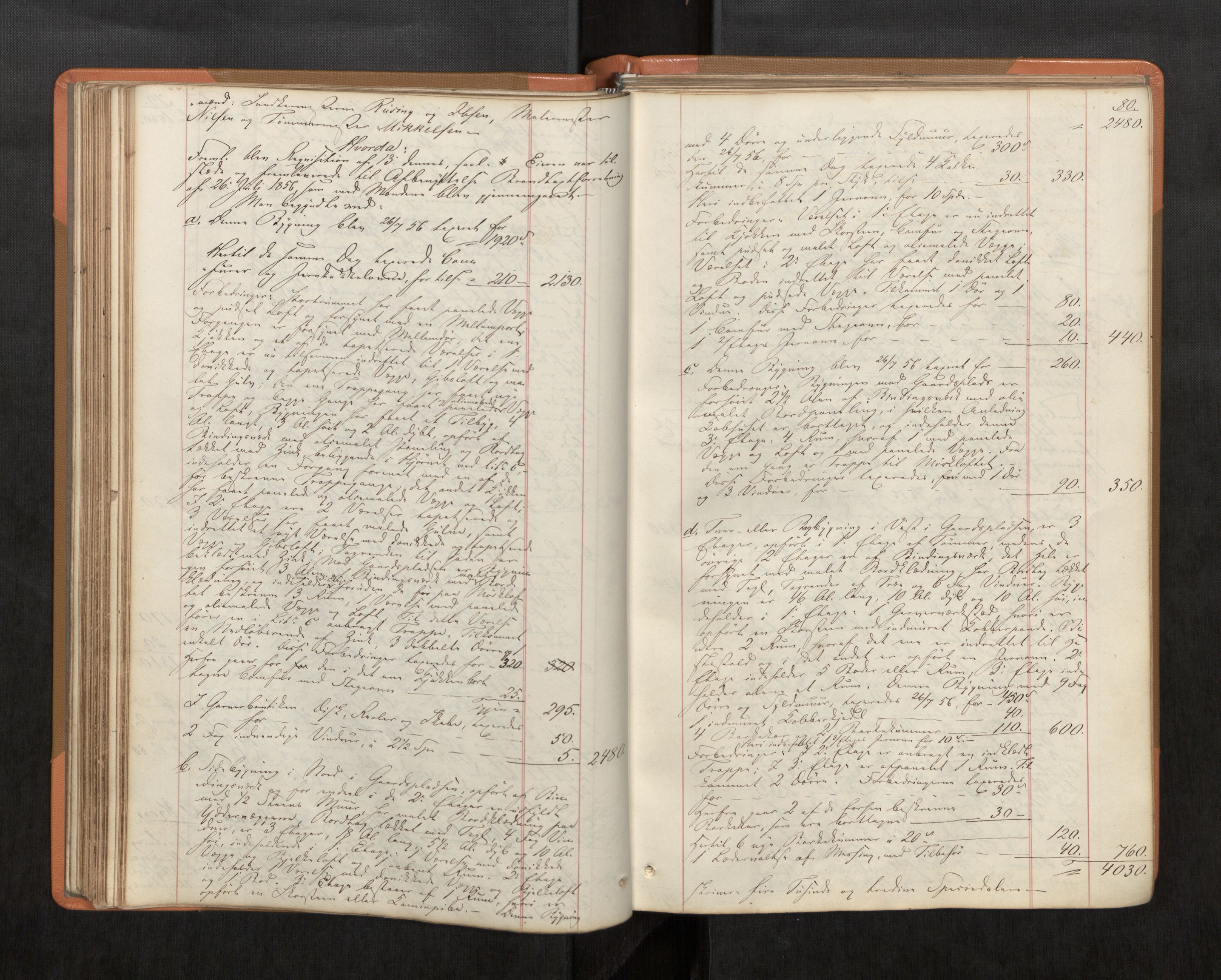 Norges Brannkasse Trondheim magistrat, AV/SAT-A-5590/Fa/L0037: Branntakstprotokoll, 1860-1867, s. 80