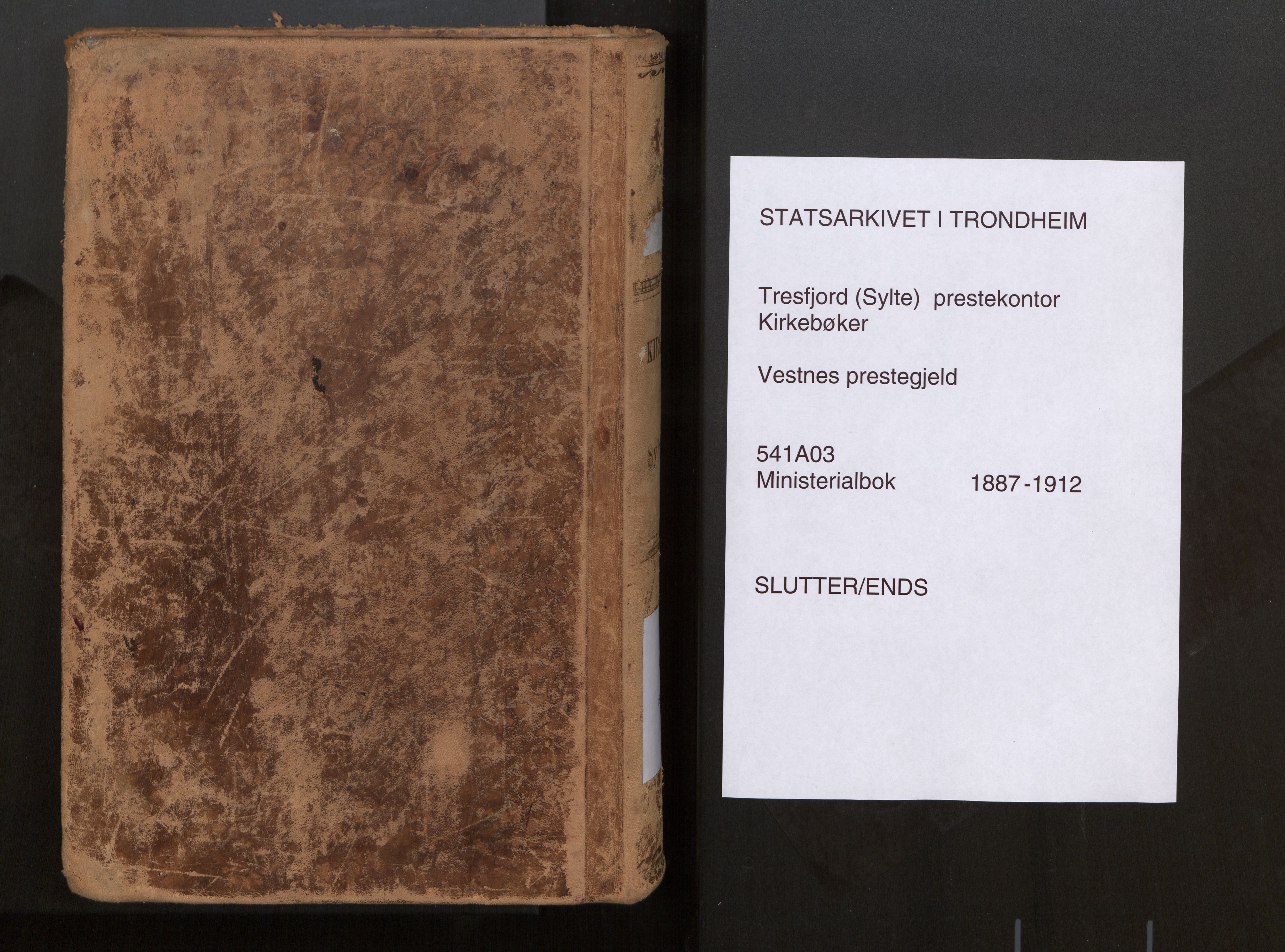 Ministerialprotokoller, klokkerbøker og fødselsregistre - Møre og Romsdal, SAT/A-1454/541/L0545a: Ministerialbok nr. 541A03, 1887-1912