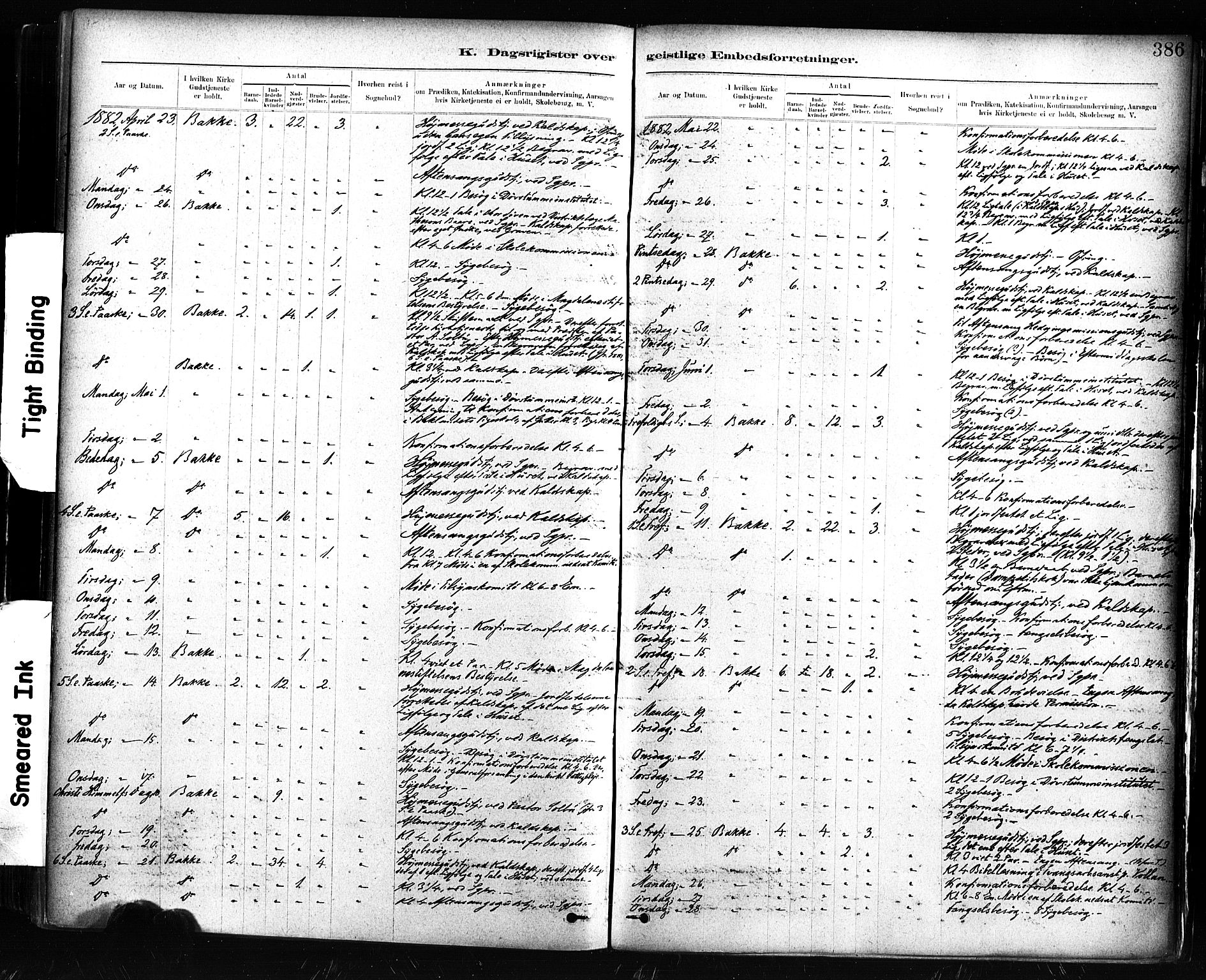 Ministerialprotokoller, klokkerbøker og fødselsregistre - Sør-Trøndelag, SAT/A-1456/604/L0189: Ministerialbok nr. 604A10, 1878-1892, s. 386