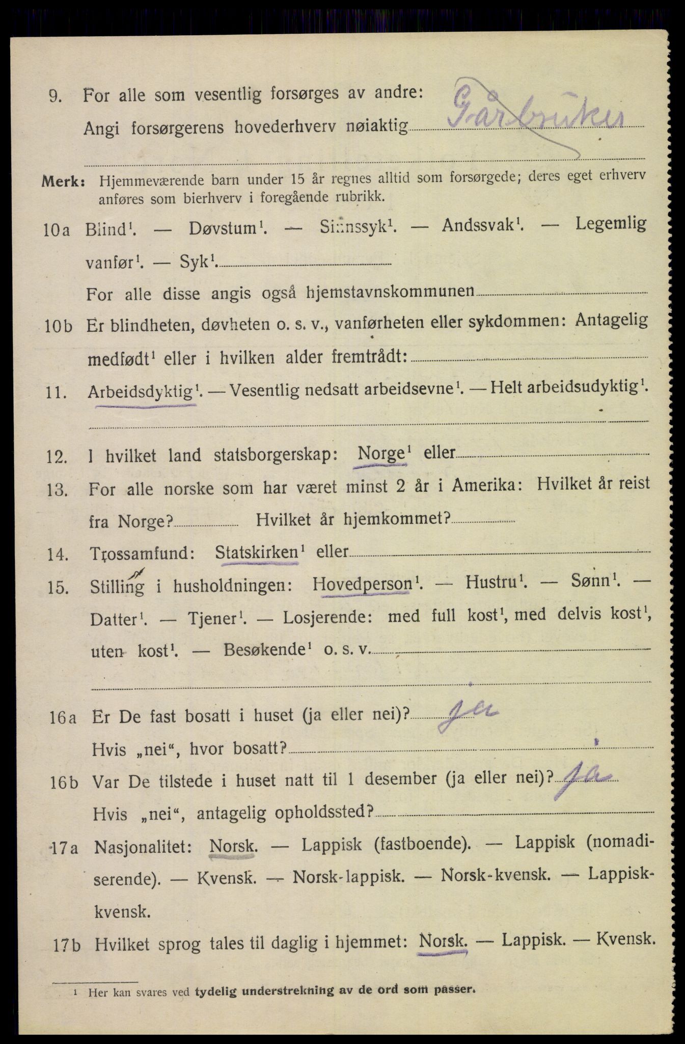 SAT, Folketelling 1920 for 1872 Dverberg herred, 1920, s. 6579