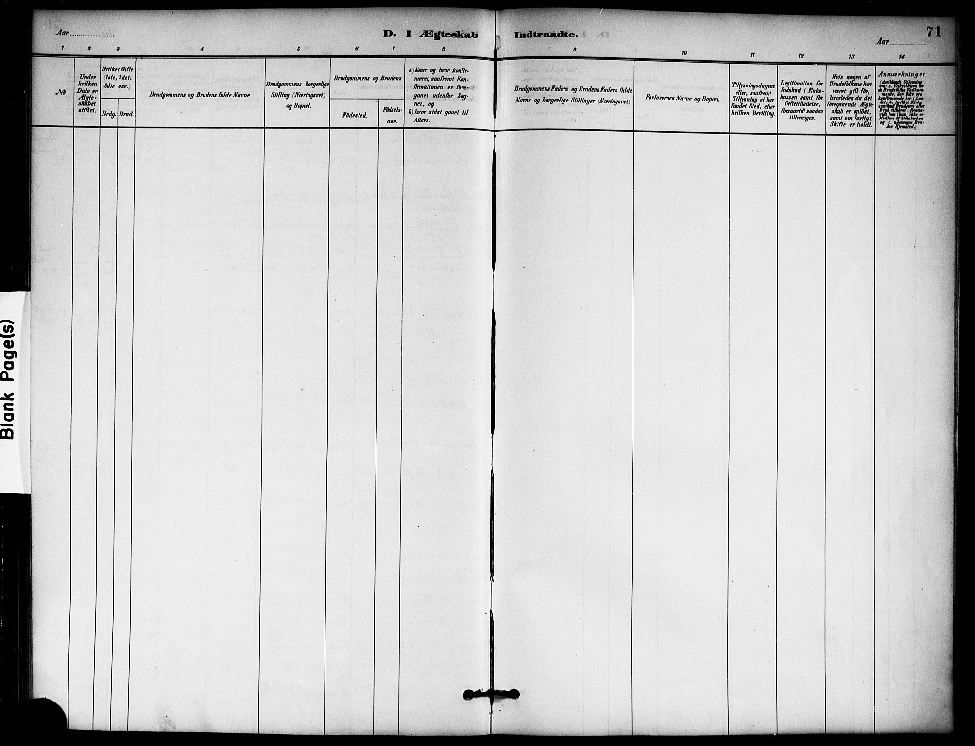 Nannestad prestekontor Kirkebøker, AV/SAO-A-10414a/F/Fb/L0001: Ministerialbok nr. II 1, 1881-1890, s. 71