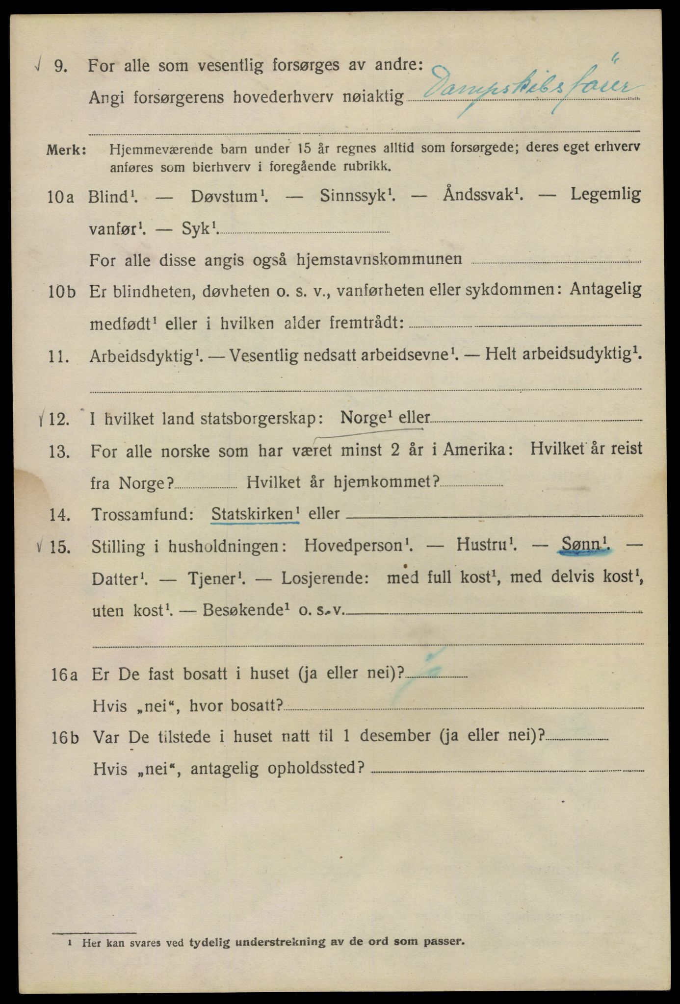 SAO, Folketelling 1920 for 0301 Kristiania kjøpstad, 1920, s. 214706