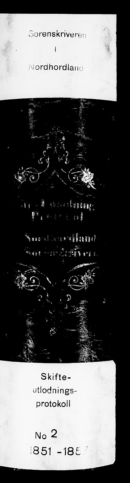 Nordhordland sorenskrivar, SAB/A-2901/1/H/Hd/Hda/L0005: Skifteutlodningsprotokollar, 1851-1857