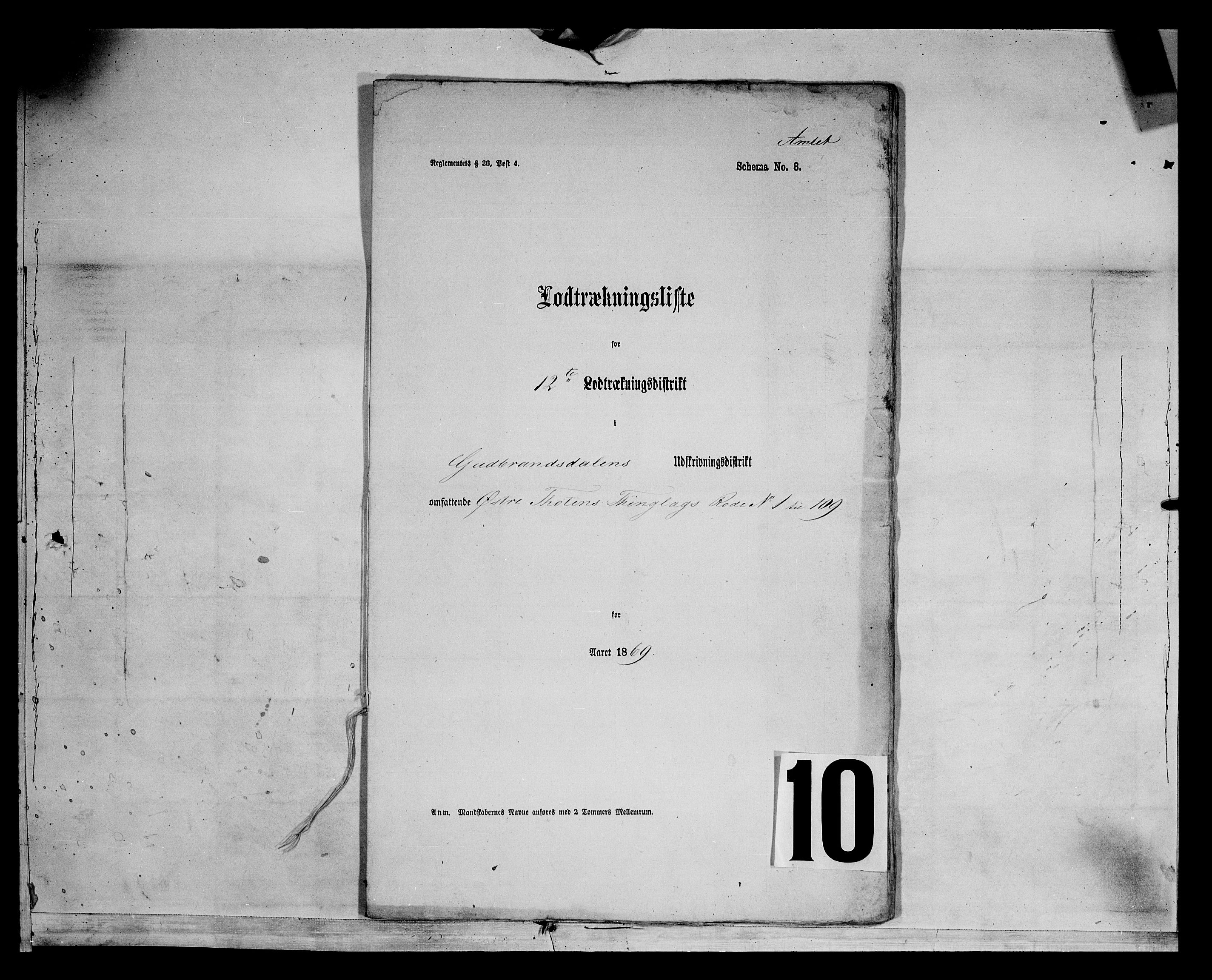 Fylkesmannen i Oppland, SAH/FYO-002/1/K/Kg/L1168: Østre og Vestre Toten, 1871-1879, s. 8092