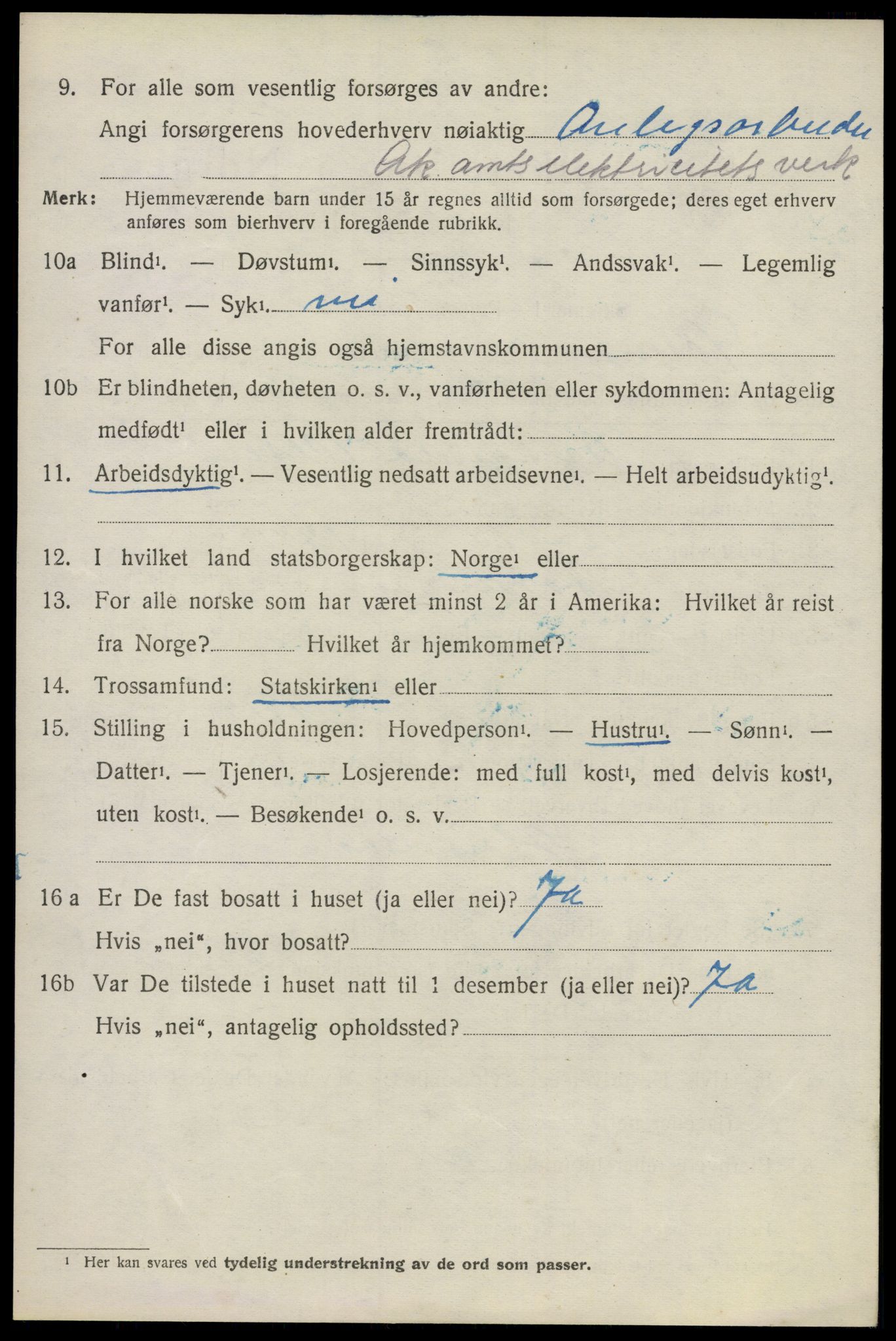 SAO, Folketelling 1920 for 0226 Sørum herred, 1920, s. 2098