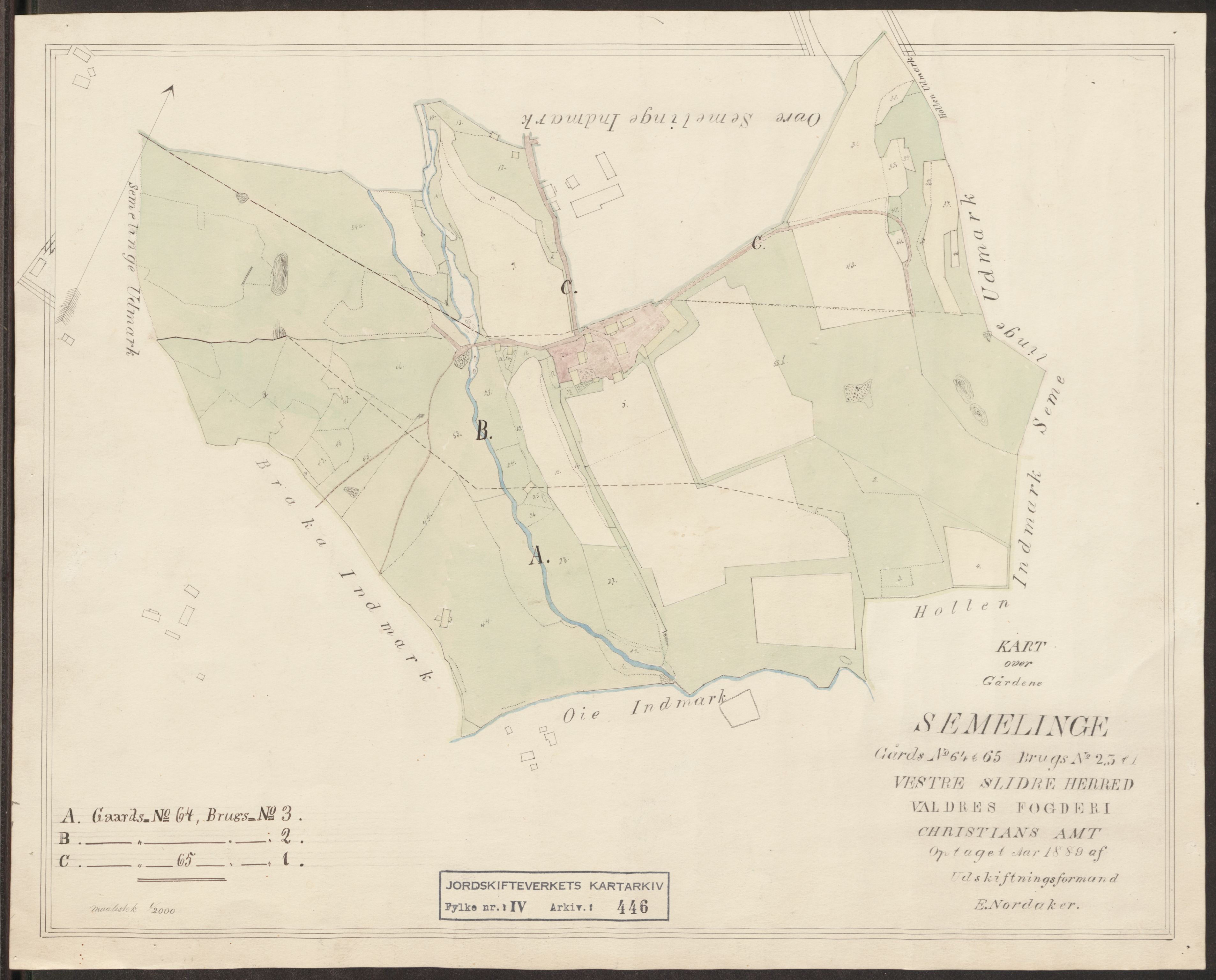 Jordskifteverkets kartarkiv, AV/RA-S-3929/T, 1859-1988, s. 528