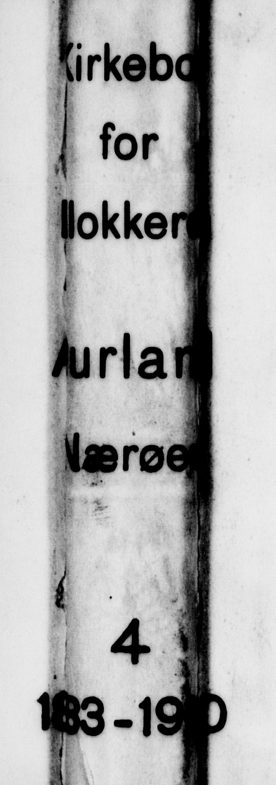 Aurland sokneprestembete, SAB/A-99937/H/Hb/Hbc/L0002: Klokkerbok nr. C 2, 1883-1900