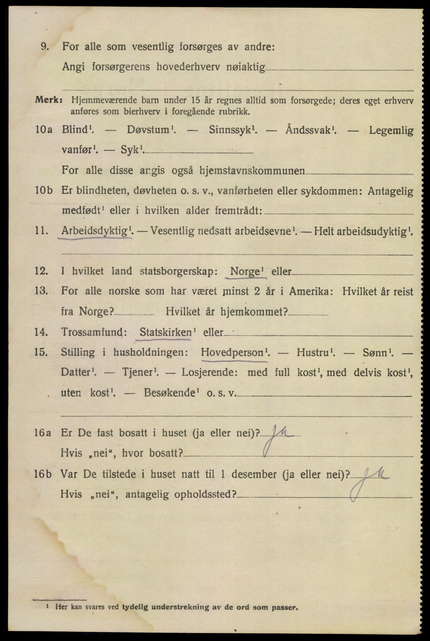 SAKO, Folketelling 1920 for 0801 Kragerø kjøpstad, 1920, s. 9038