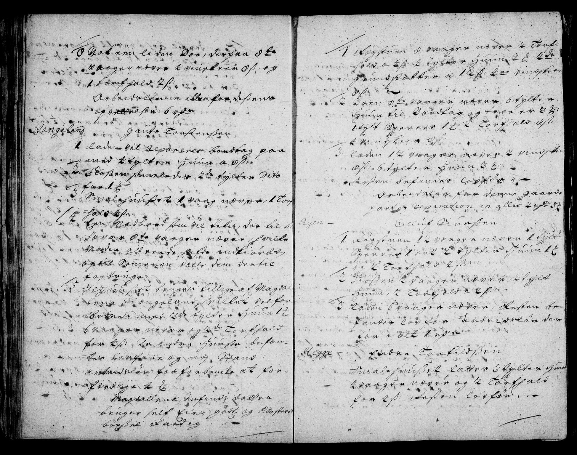 Rentekammeret inntil 1814, Realistisk ordnet avdeling, RA/EA-4070/On/L0003: [Jj 4]: Kommisjonsforretning over Vilhelm Hanssøns forpaktning av Halsnøy klosters gods, 1721-1729, s. 23