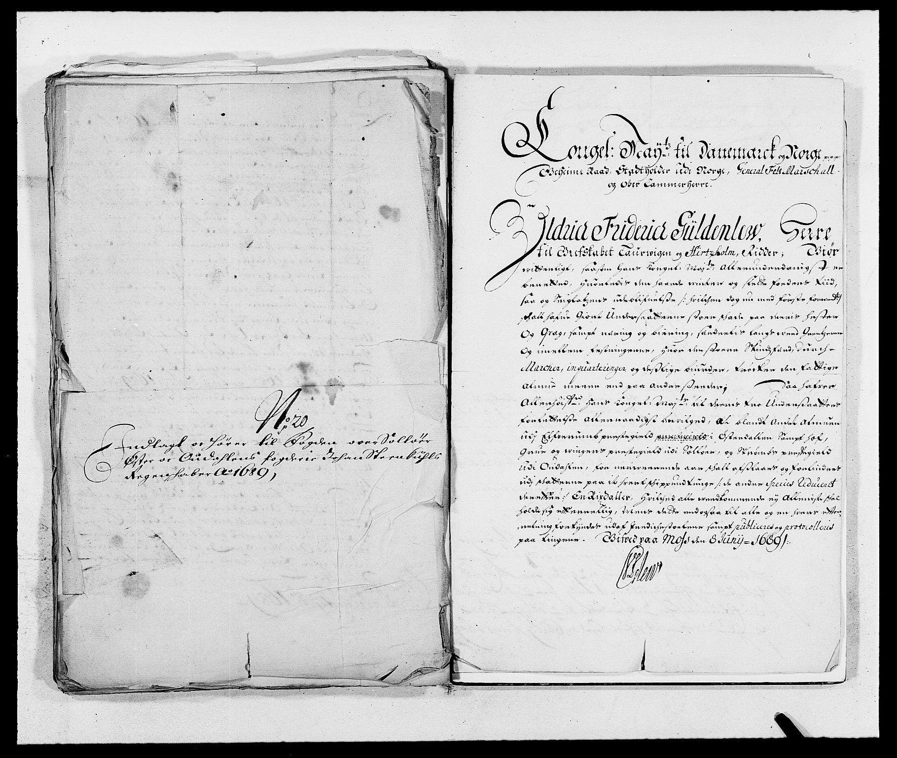 Rentekammeret inntil 1814, Reviderte regnskaper, Fogderegnskap, AV/RA-EA-4092/R13/L0827: Fogderegnskap Solør, Odal og Østerdal, 1689, s. 399