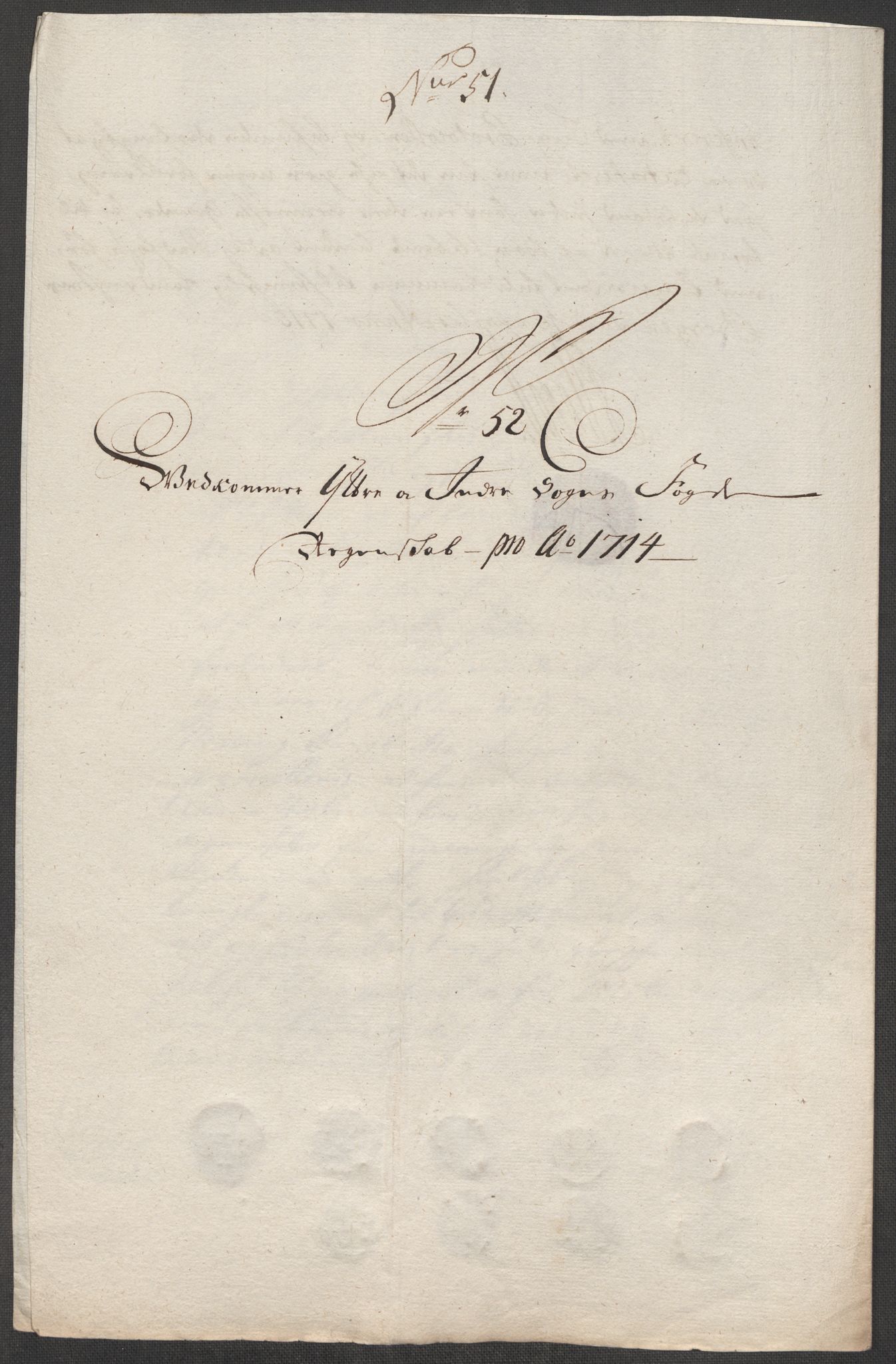 Rentekammeret inntil 1814, Reviderte regnskaper, Fogderegnskap, RA/EA-4092/R52/L3319: Fogderegnskap Sogn, 1713-1714, s. 921