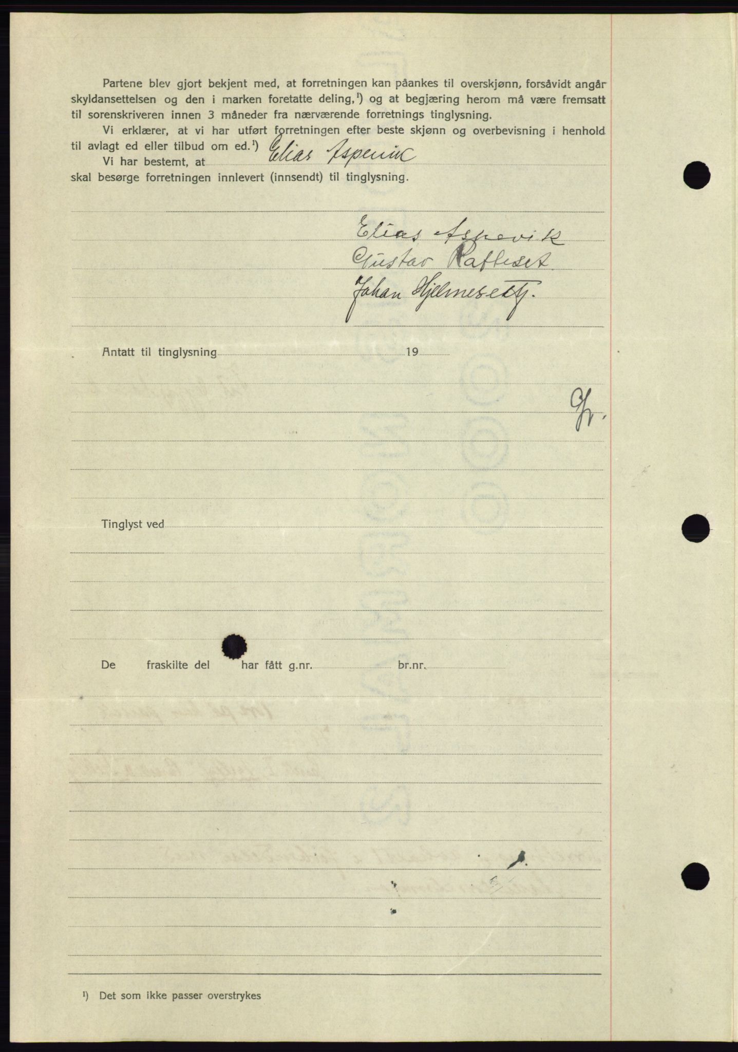 Søre Sunnmøre sorenskriveri, AV/SAT-A-4122/1/2/2C/L0063: Pantebok nr. 57, 1937-1937, Dagboknr: 777/1937