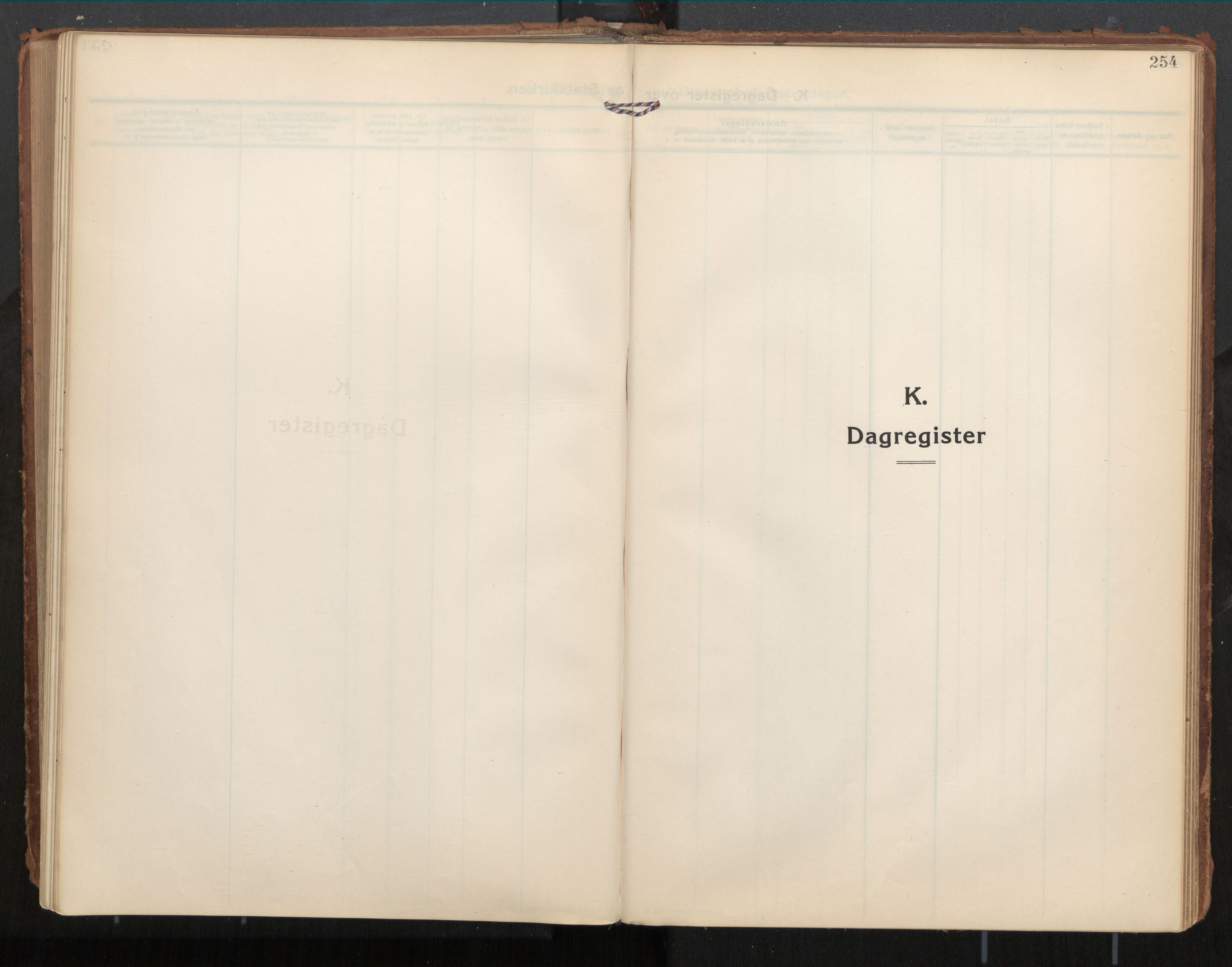 Ministerialprotokoller, klokkerbøker og fødselsregistre - Nordland, SAT/A-1459/854/L0784: Ministerialbok nr. 854A07, 1910-1922, s. 254