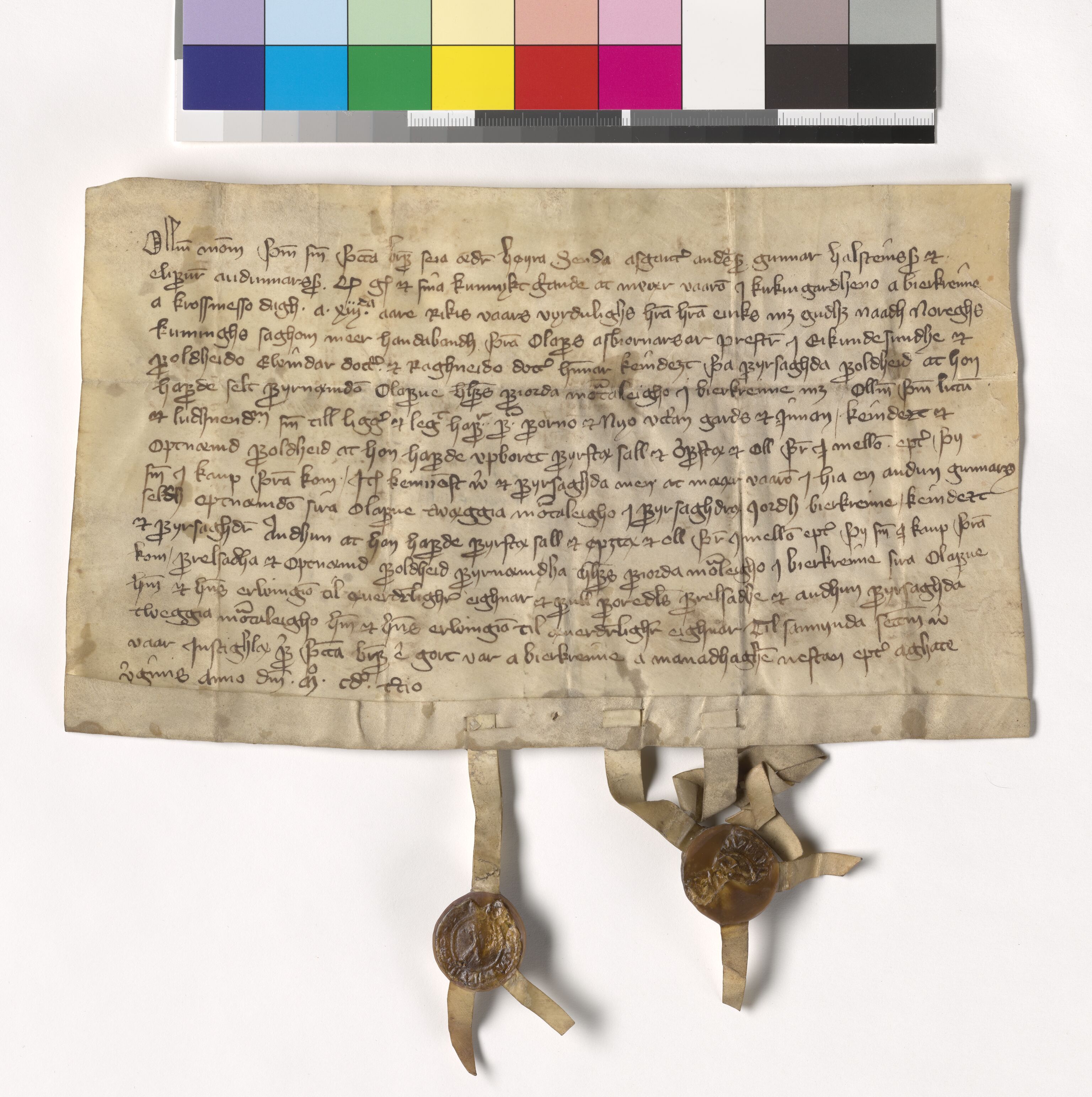Riksarkivets diplomsamling, AV/RA-EA-5965/F05/L0120: NRA AM fasc. 39 nr. 2-7, 1402-1405, s. 5