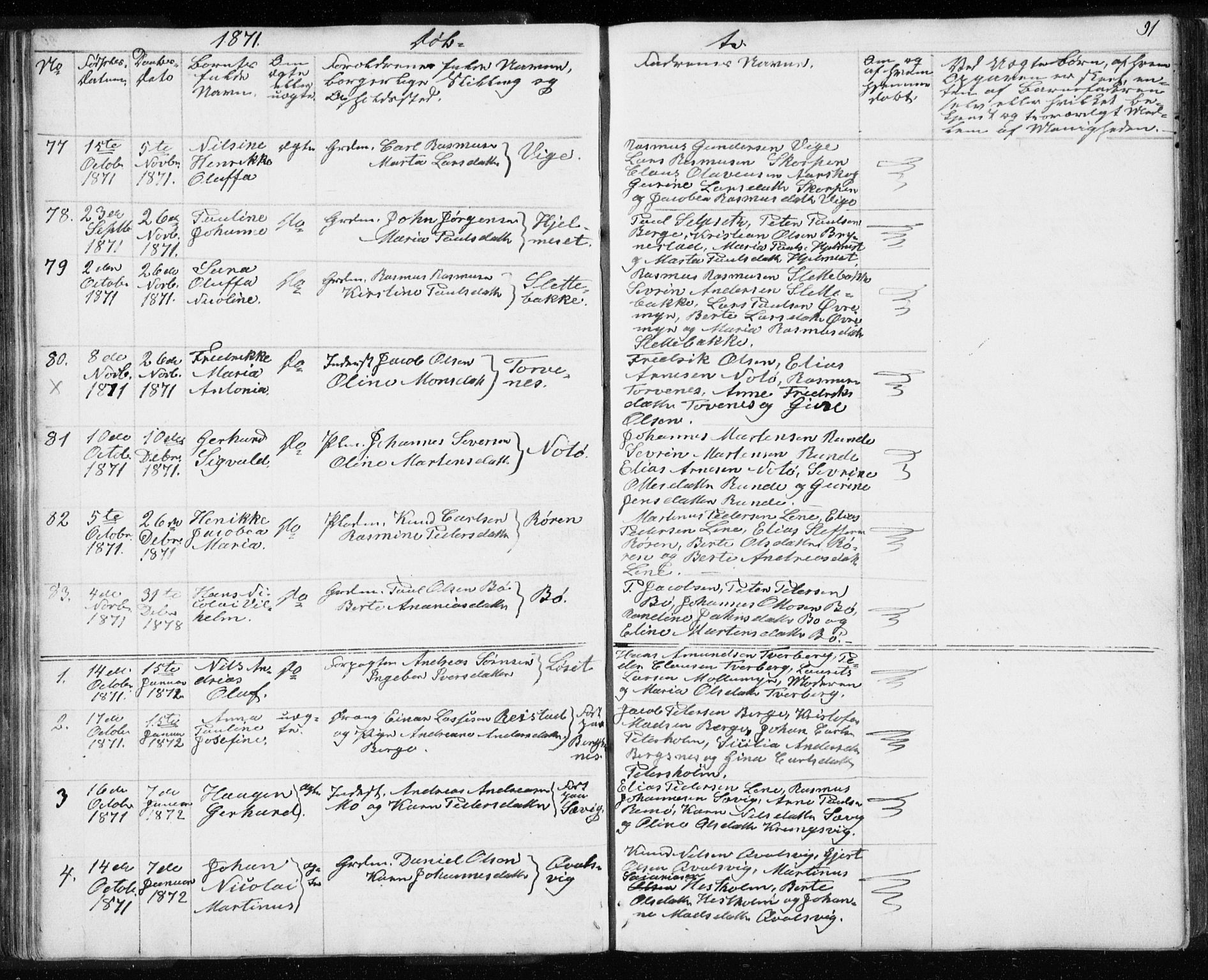 Ministerialprotokoller, klokkerbøker og fødselsregistre - Møre og Romsdal, AV/SAT-A-1454/507/L0079: Klokkerbok nr. 507C02, 1854-1877, s. 91