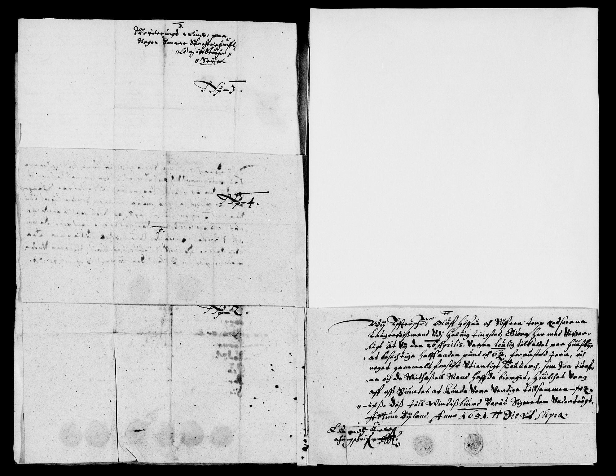 Rentekammeret inntil 1814, Reviderte regnskaper, Lensregnskaper, AV/RA-EA-5023/R/Rb/Rbr/L0018: Lista len, 1648-1651