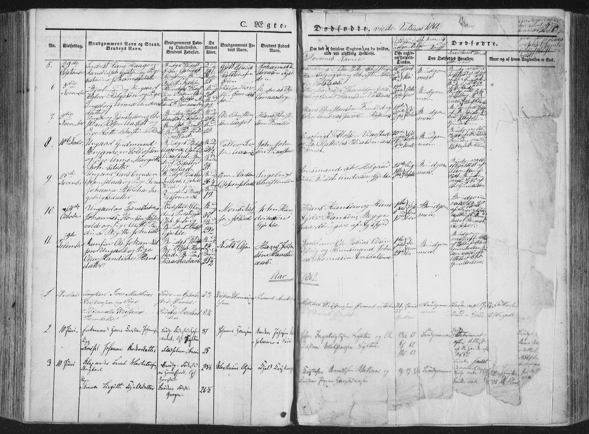 Ministerialprotokoller, klokkerbøker og fødselsregistre - Nordland, AV/SAT-A-1459/810/L0144: Ministerialbok nr. 810A07 /1, 1841-1862, s. 210