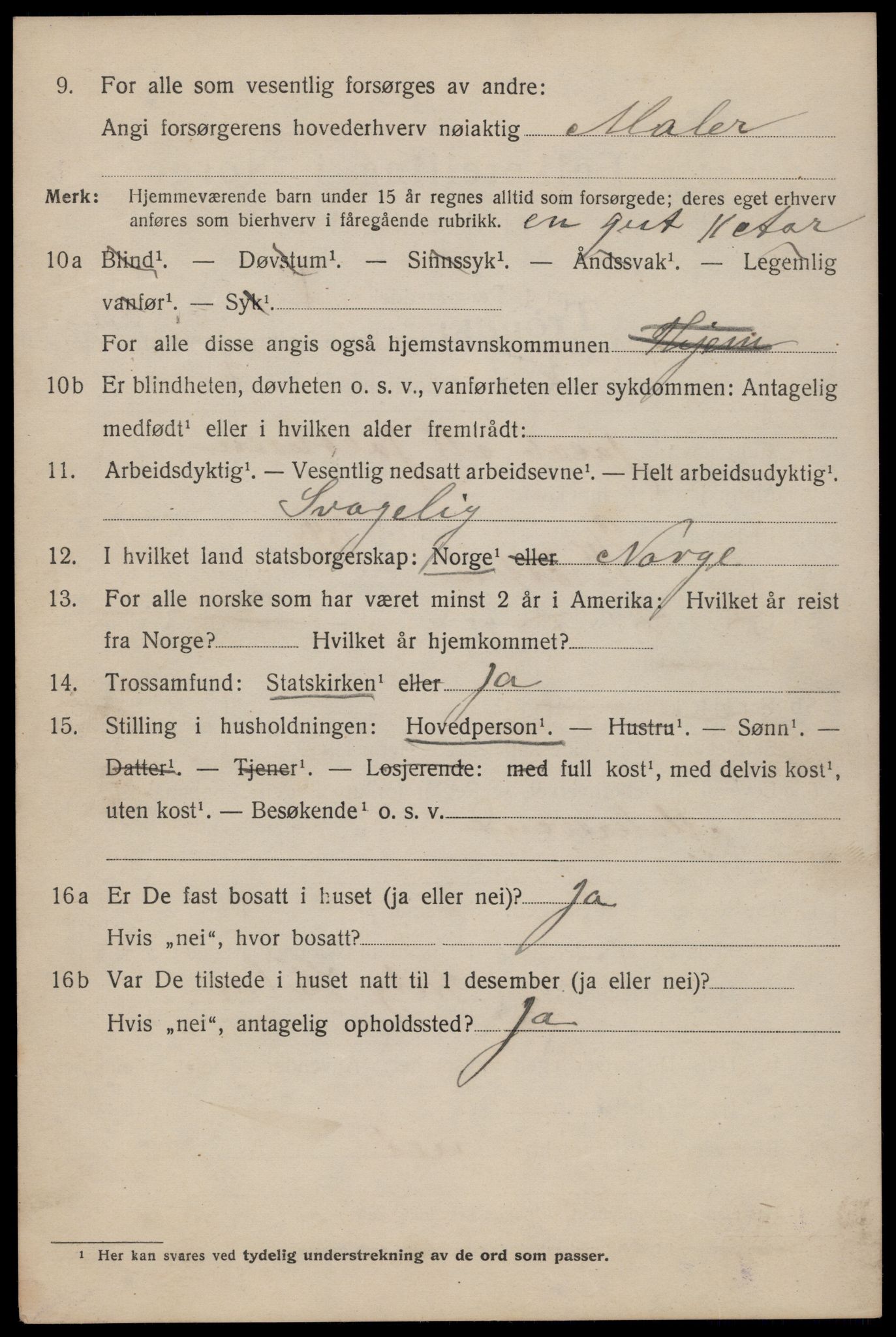 SAT, Folketelling 1920 for 1601 Trondheim kjøpstad, 1920, s. 93169