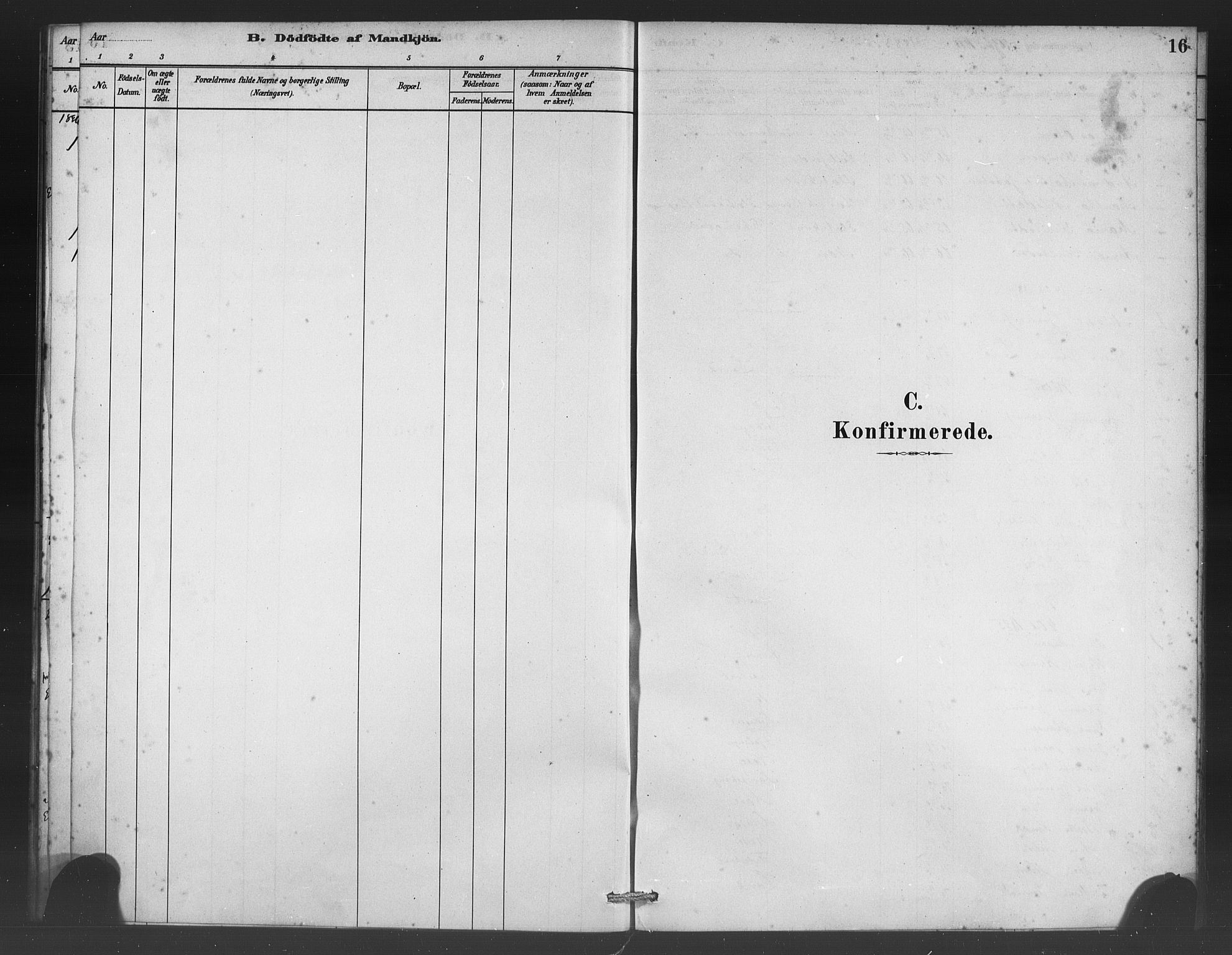 Vaksdal Sokneprestembete, SAB/A-78901/H/Haa: Ministerialbok nr. C 1, 1881-1900, s. 16