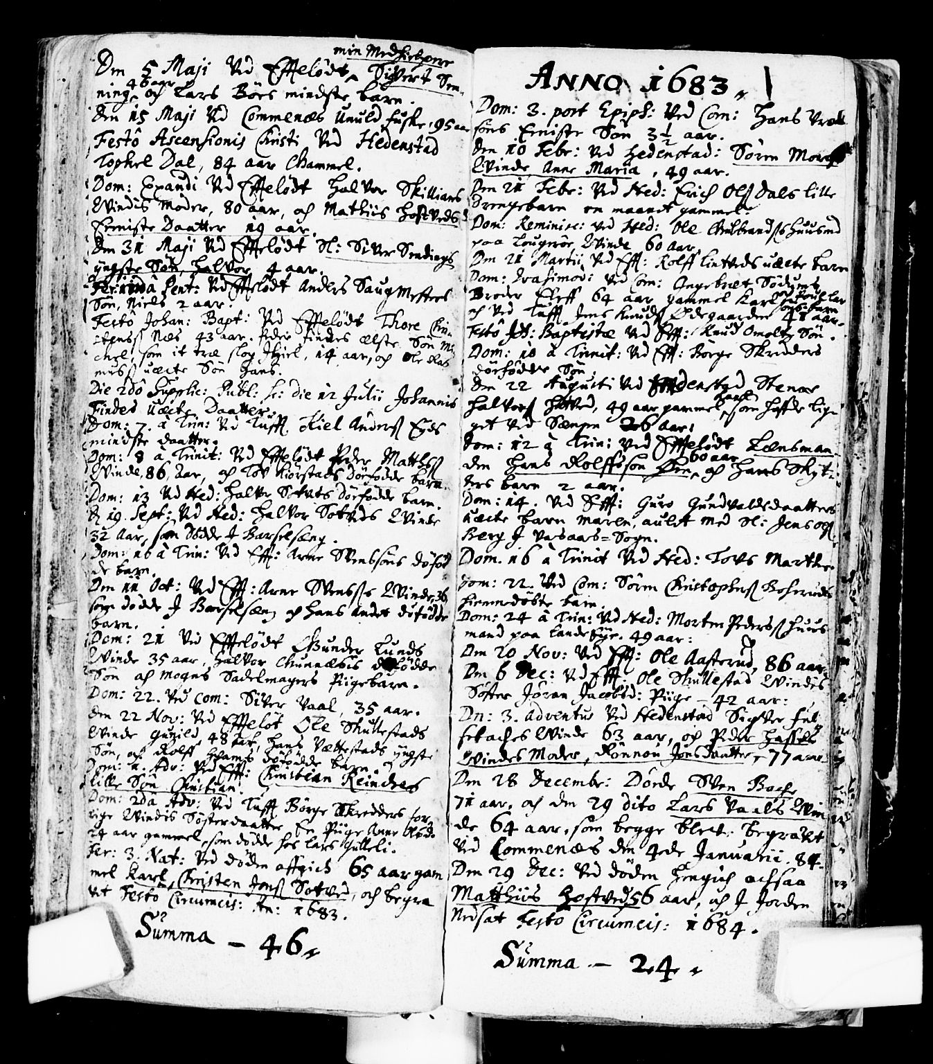 Sandsvær kirkebøker, SAKO/A-244/F/Fa/L0001: Ministerialbok nr. I 1, 1665-1725, s. 194