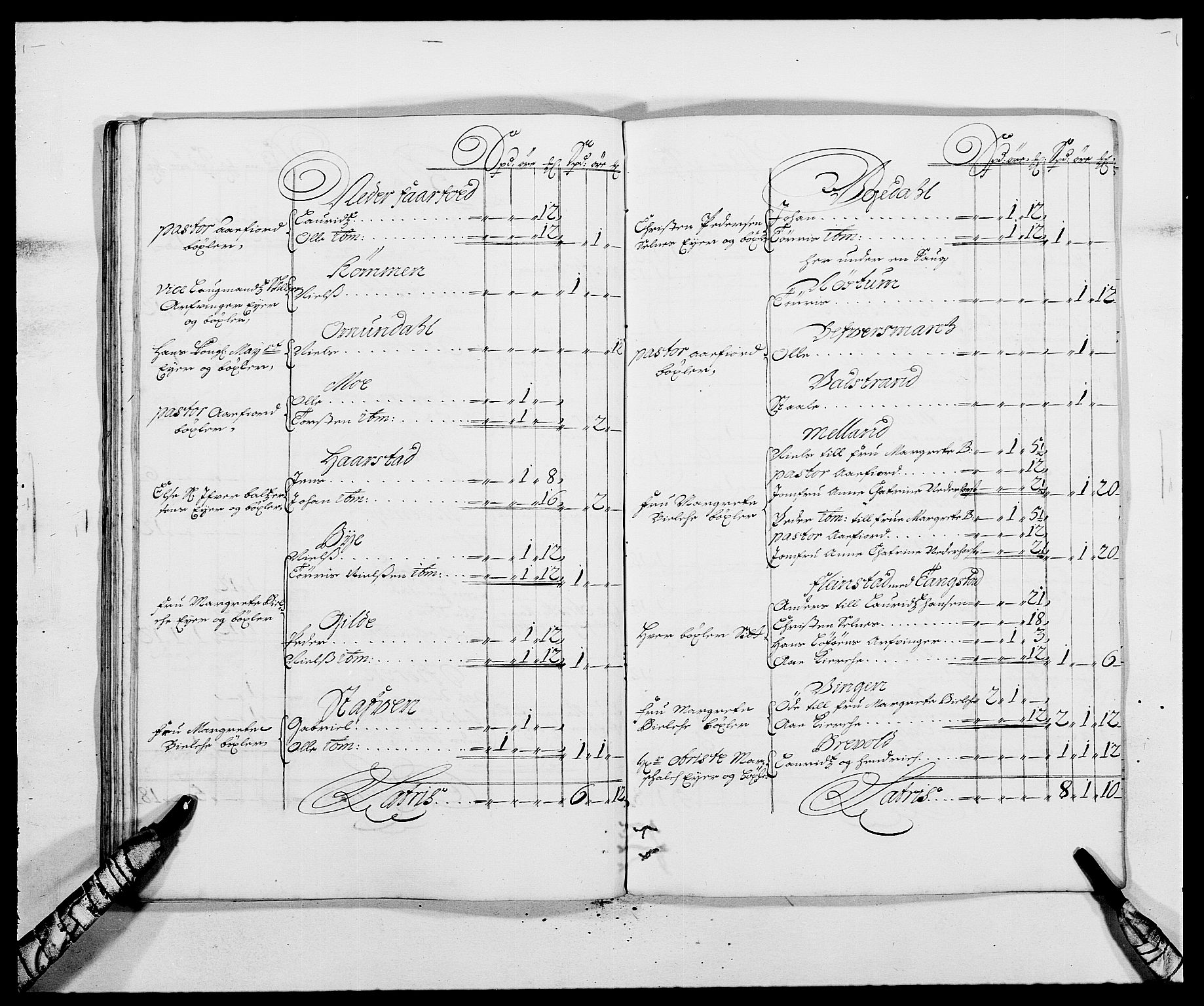 Rentekammeret inntil 1814, Reviderte regnskaper, Fogderegnskap, AV/RA-EA-4092/R57/L3845: Fogderegnskap Fosen, 1687, s. 185