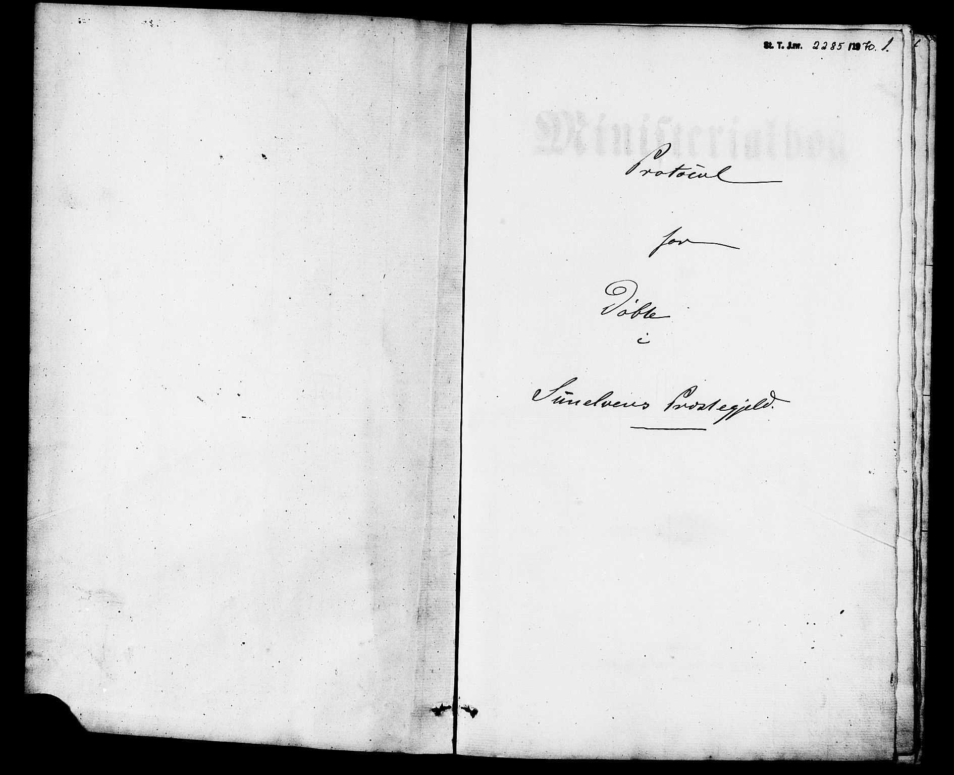 Ministerialprotokoller, klokkerbøker og fødselsregistre - Møre og Romsdal, SAT/A-1454/517/L0226: Ministerialbok nr. 517A06, 1862-1881, s. 1