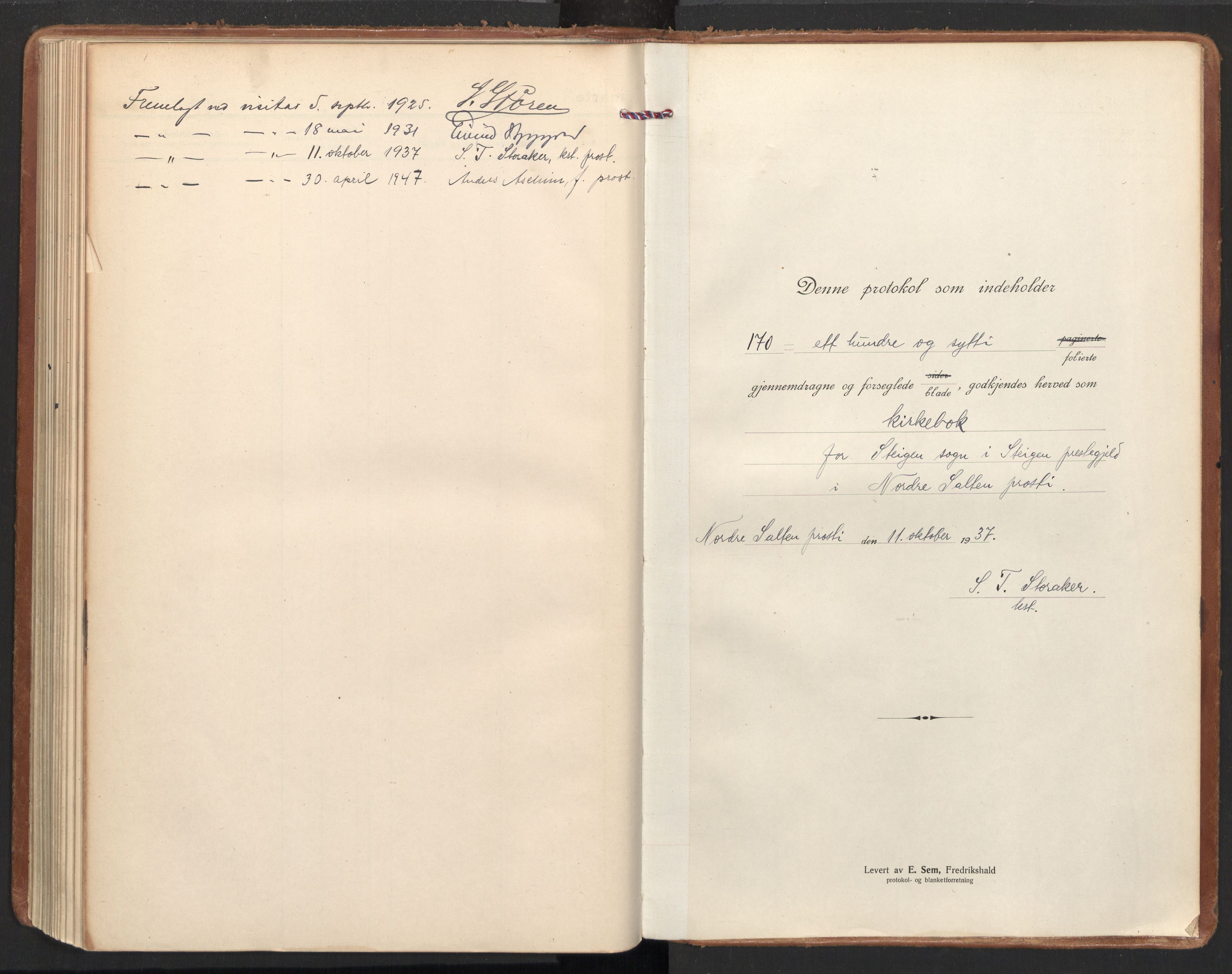 Ministerialprotokoller, klokkerbøker og fødselsregistre - Nordland, AV/SAT-A-1459/855/L0810: Ministerialbok nr. 855A17, 1921-1939