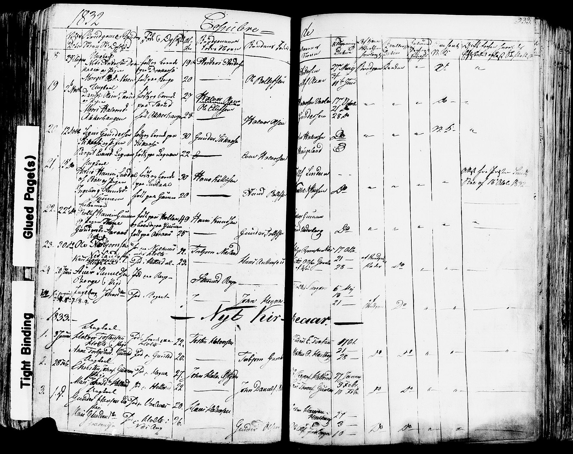 Sauherad kirkebøker, AV/SAKO-A-298/F/Fa/L0006: Ministerialbok nr. I 6, 1827-1850, s. 233