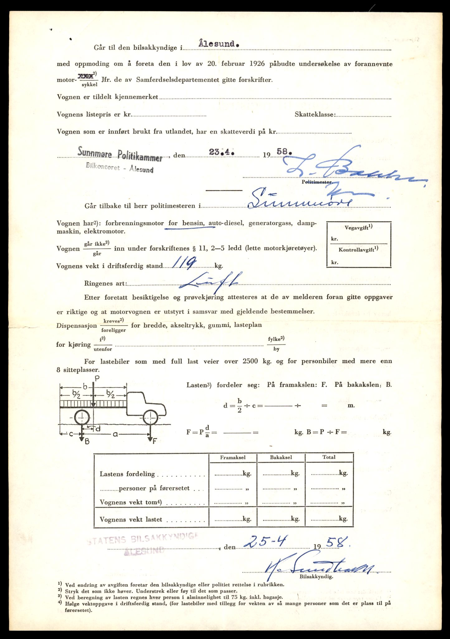 Møre og Romsdal vegkontor - Ålesund trafikkstasjon, AV/SAT-A-4099/F/Fe/L0041: Registreringskort for kjøretøy T 13710 - T 13905, 1927-1998, s. 260