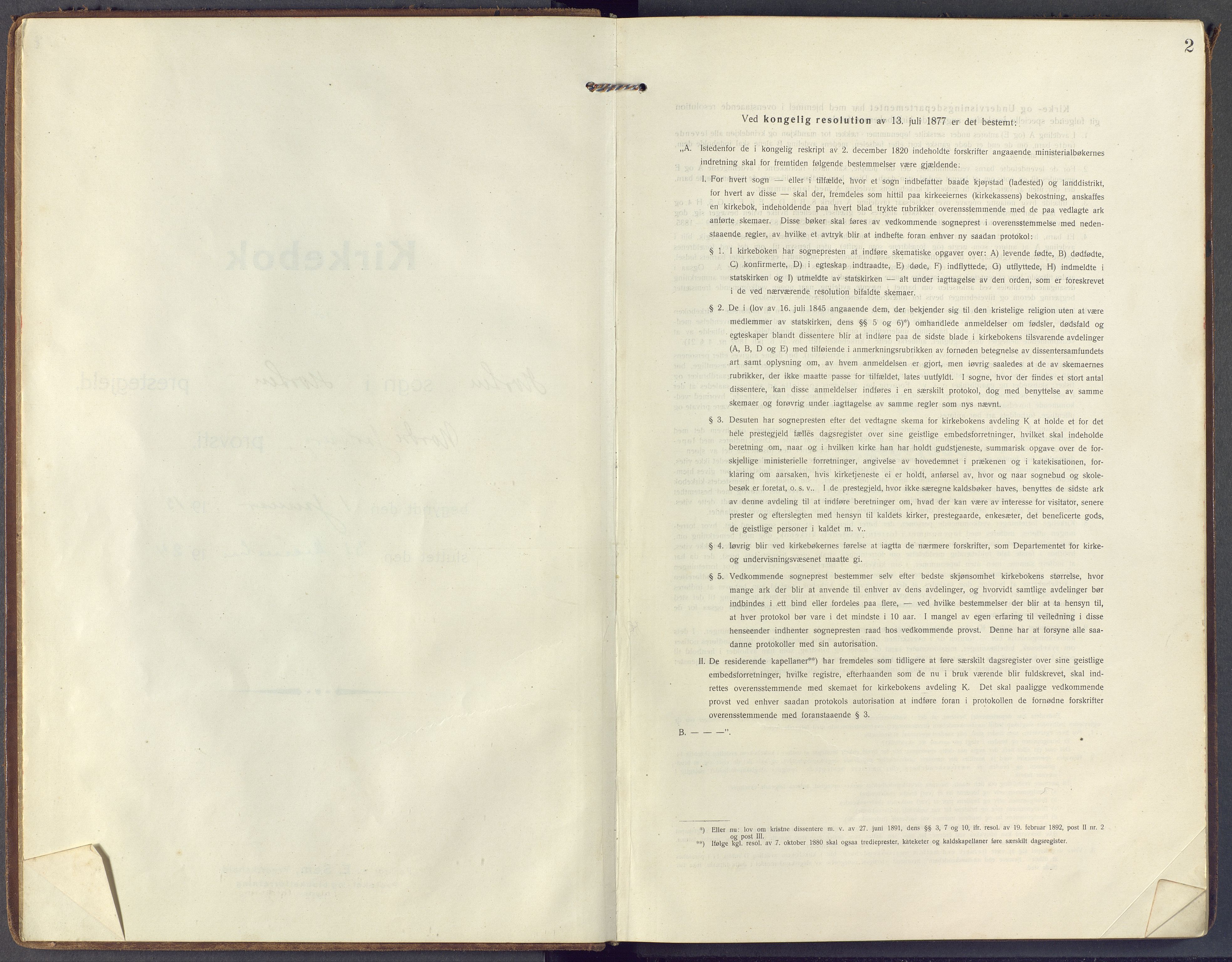 Horten kirkebøker, AV/SAKO-A-348/F/Fa/L0008: Ministerialbok nr. 8, 1913-1924, s. 2