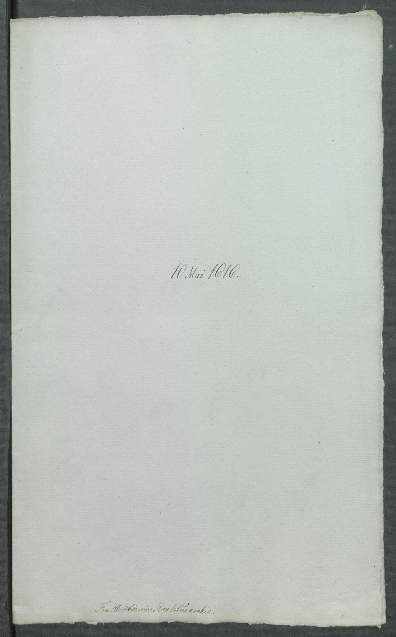 Riksarkivets diplomsamling, AV/RA-EA-5965/F02/L0125: Dokumenter, 1616, s. 21