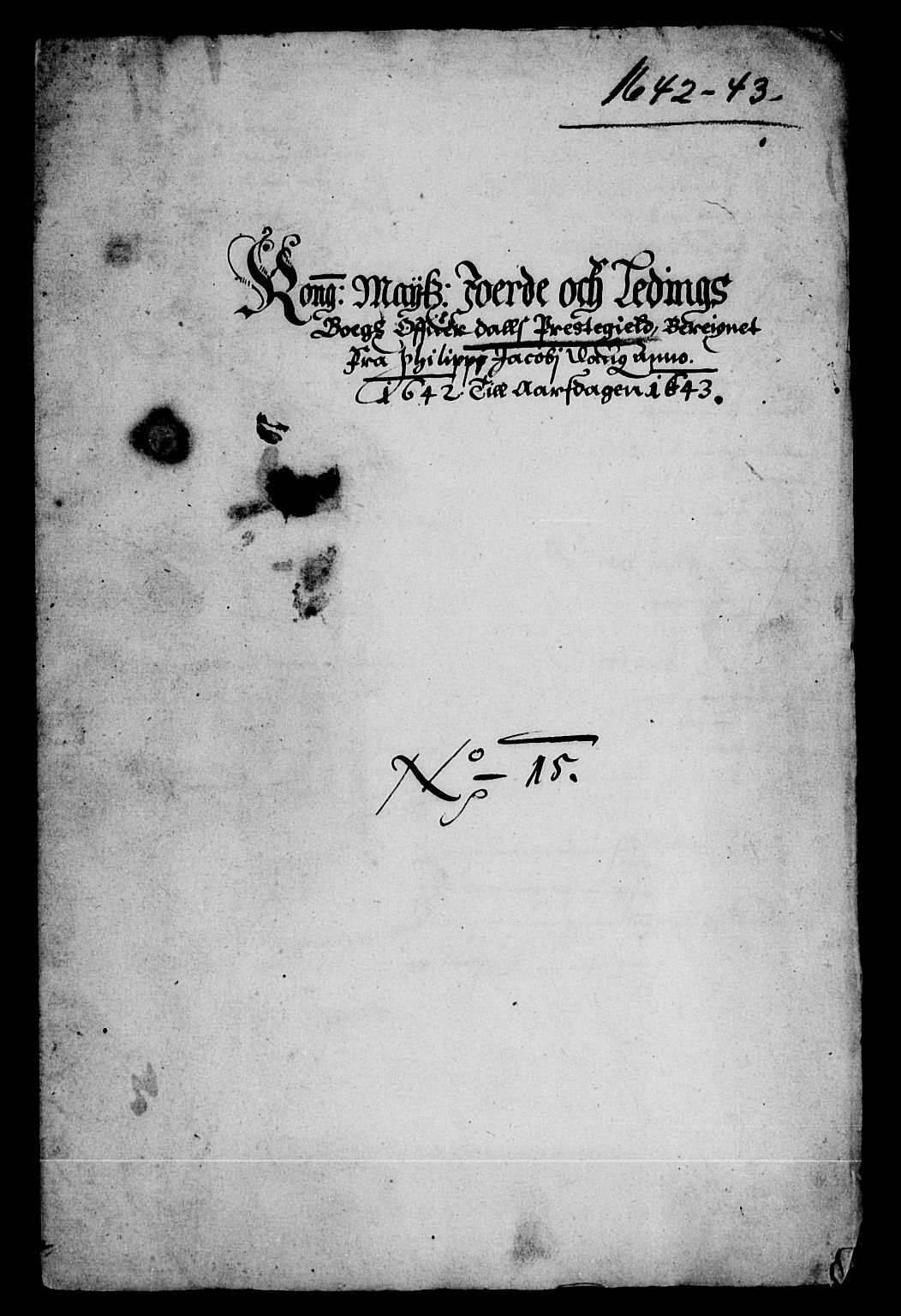 Rentekammeret inntil 1814, Reviderte regnskaper, Lensregnskaper, RA/EA-5023/R/Rb/Rbt/L0093: Bergenhus len, 1642-1643