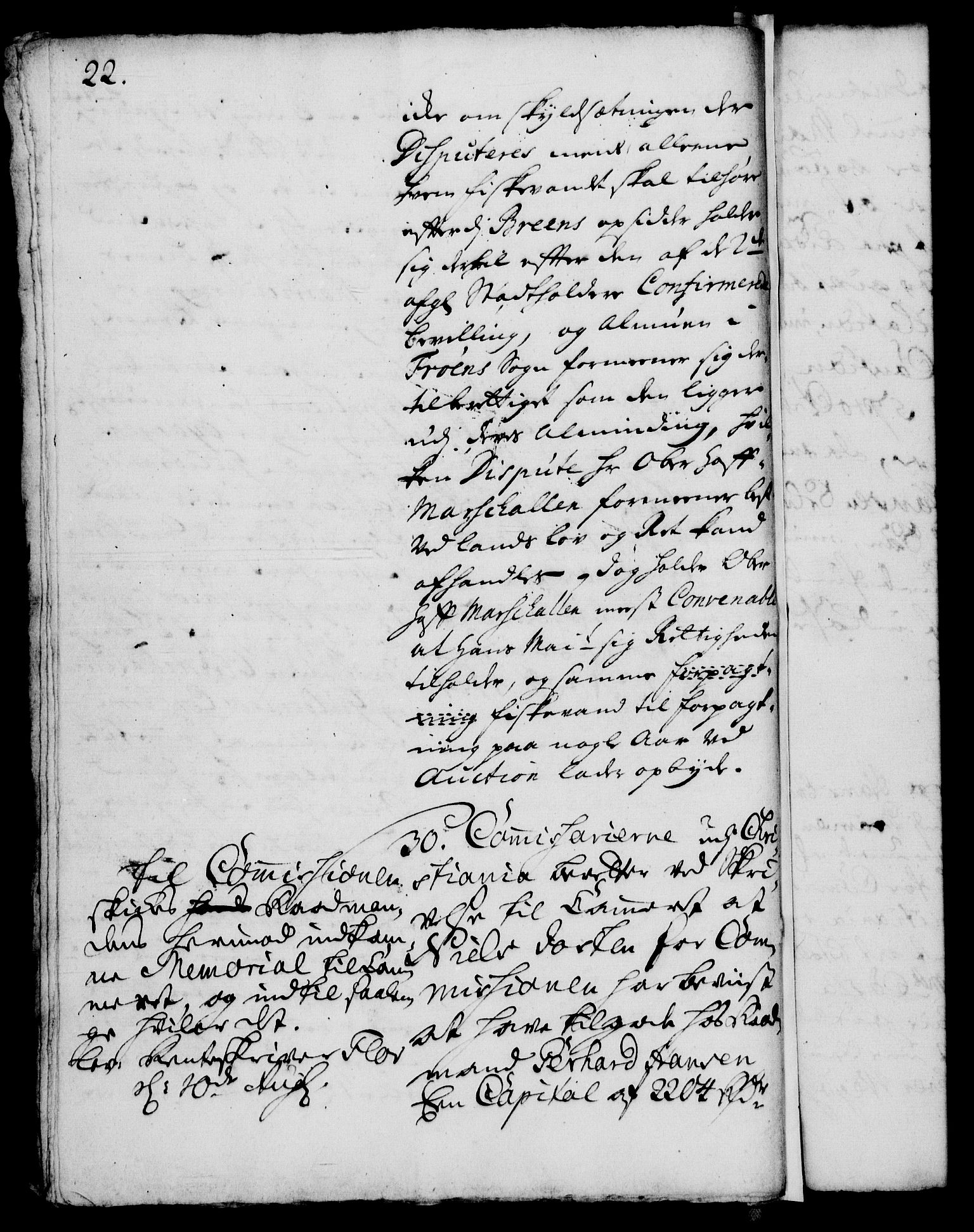 Rentekammeret, Kammerkanselliet, AV/RA-EA-3111/G/Gh/Gha/L0007: Norsk ekstraktmemorialprotokoll (merket RK 53.52), 1724-1725, s. 22