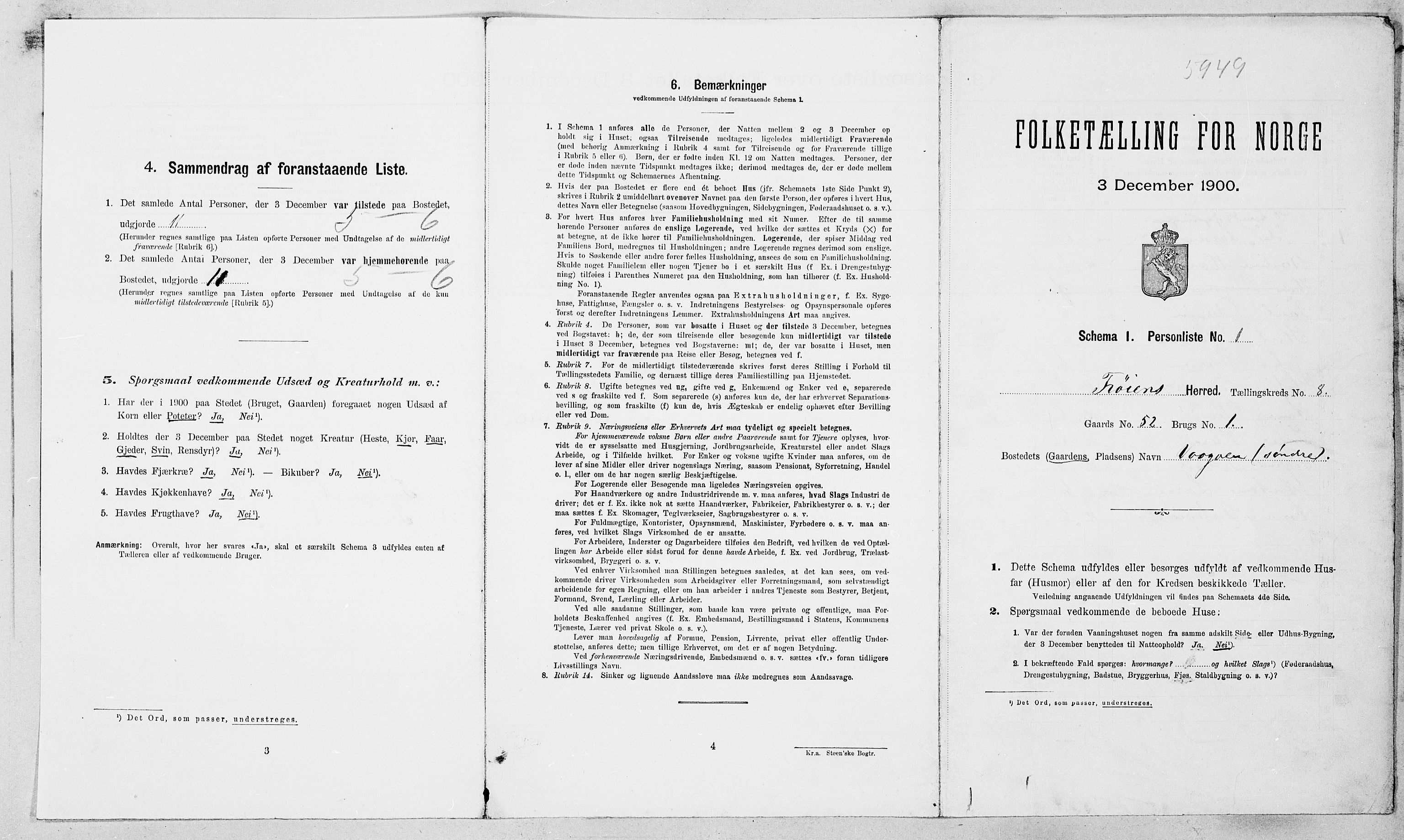 SAT, Folketelling 1900 for 1619 Frøya herred, 1900, s. 1237