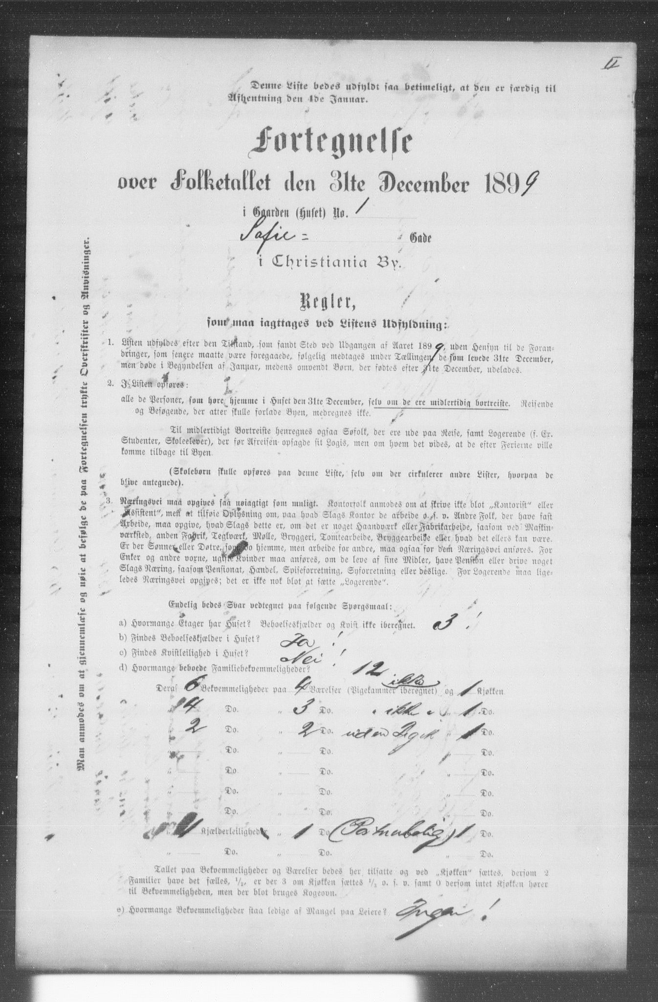 OBA, Kommunal folketelling 31.12.1899 for Kristiania kjøpstad, 1899, s. 12829