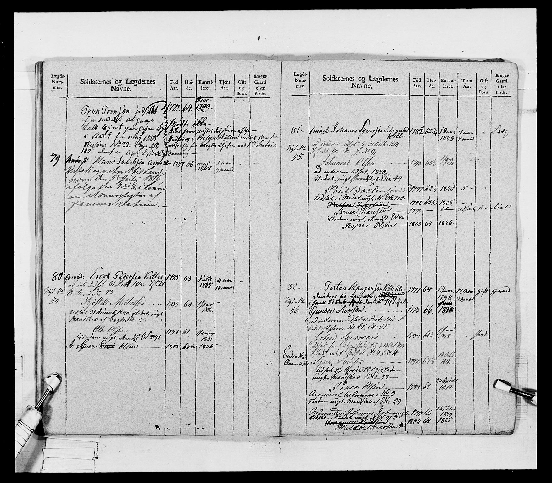 Generalitets- og kommissariatskollegiet, Det kongelige norske kommissariatskollegium, RA/EA-5420/E/Eh/L0069: Opplandske gevorbne infanteriregiment, 1810-1818, s. 291