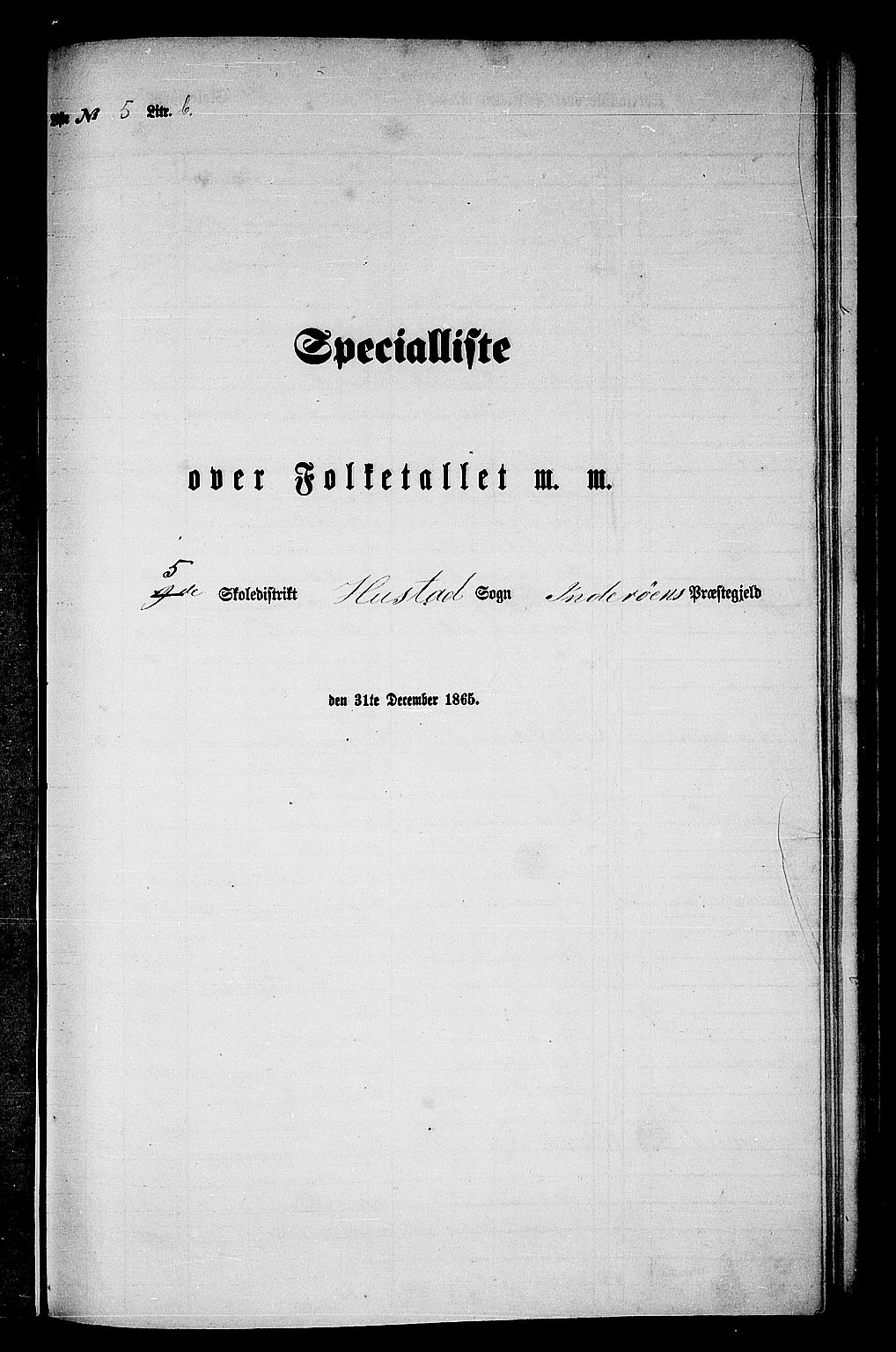 RA, Folketelling 1865 for 1729P Inderøy prestegjeld, 1865, s. 118