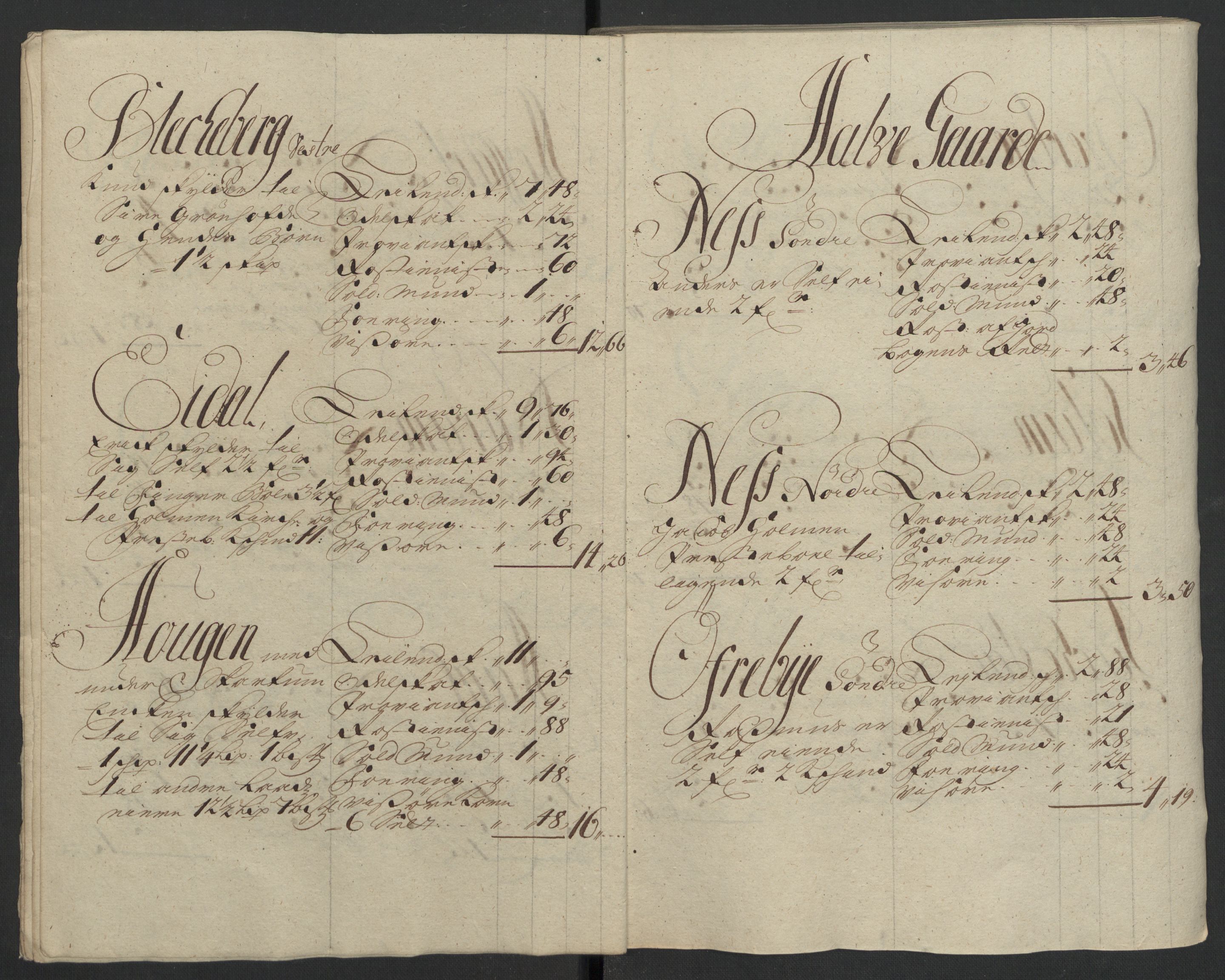 Rentekammeret inntil 1814, Reviderte regnskaper, Fogderegnskap, RA/EA-4092/R31/L1703: Fogderegnskap Hurum, Røyken, Eiker, Lier og Buskerud, 1709, s. 173