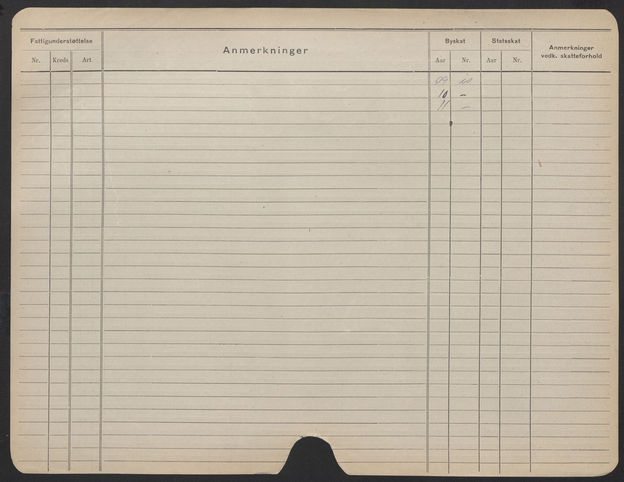 Oslo folkeregister, Registerkort, AV/SAO-A-11715/F/Fa/Fac/L0024: Kvinner, 1906-1914, s. 631b