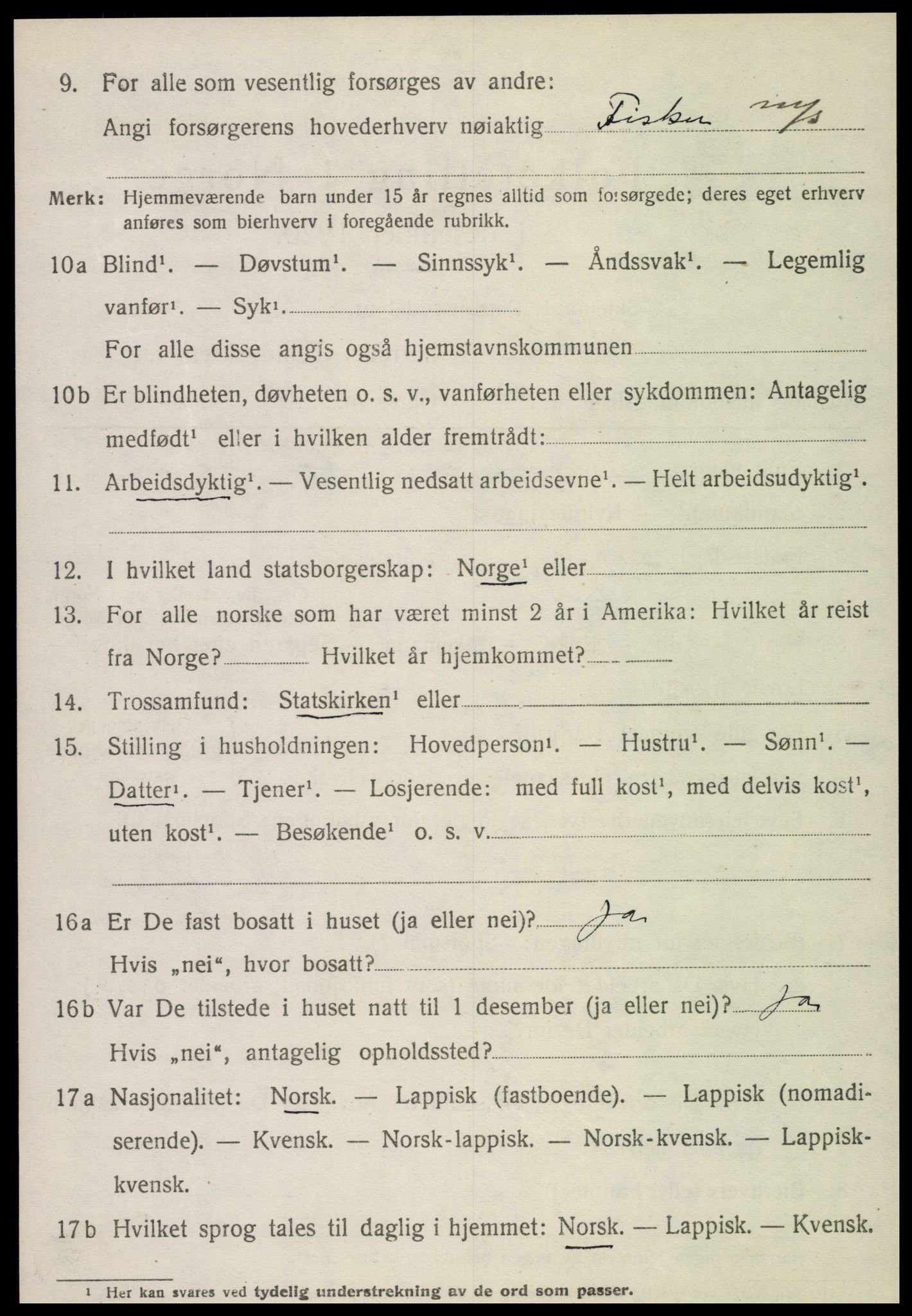 SAT, Folketelling 1920 for 1755 Leka herred, 1920, s. 1712